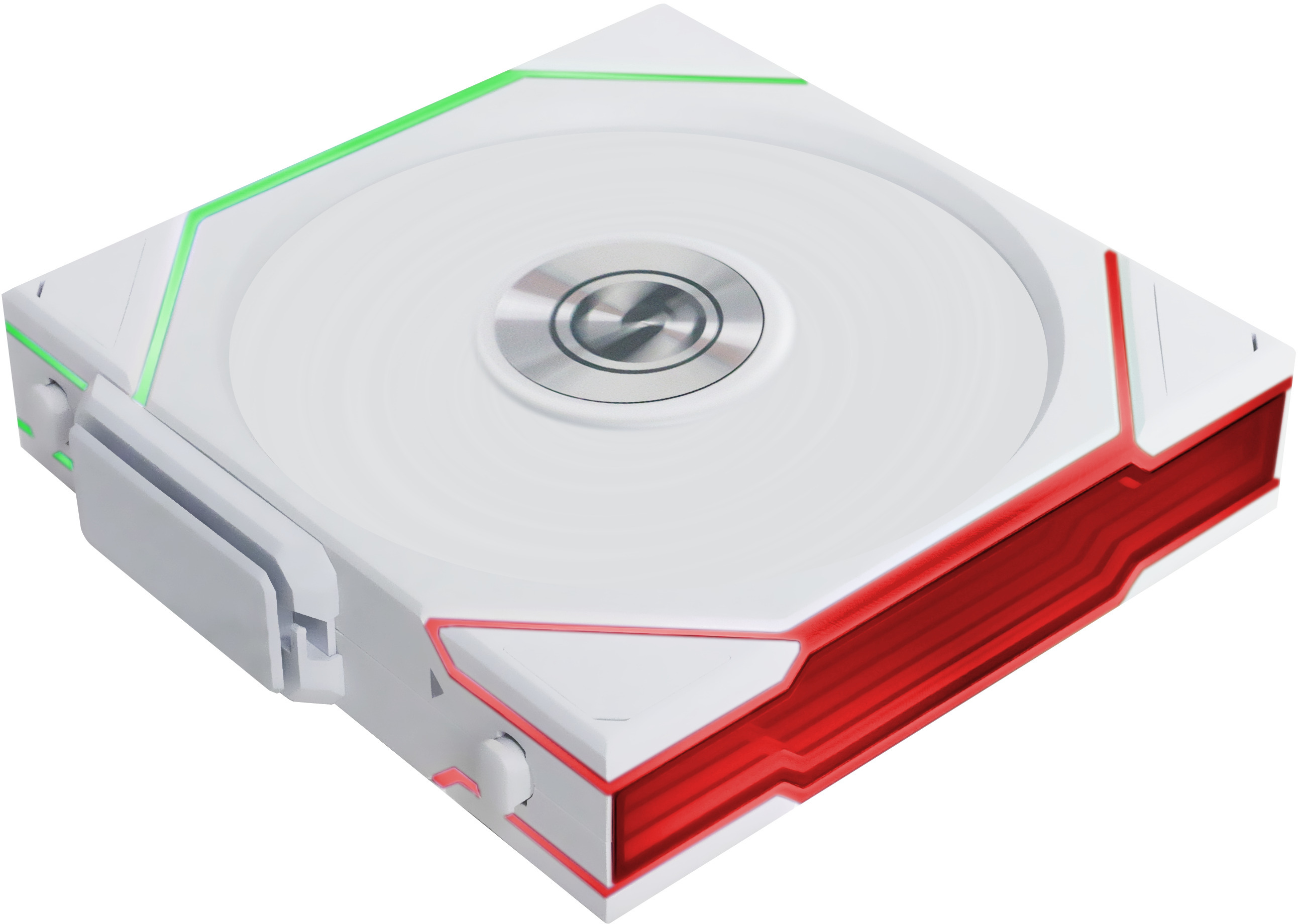 Lian Li - Ventoinha Lian Li UNI FAN TL120 RGB Wireless Reverse PWM Branco 120mm