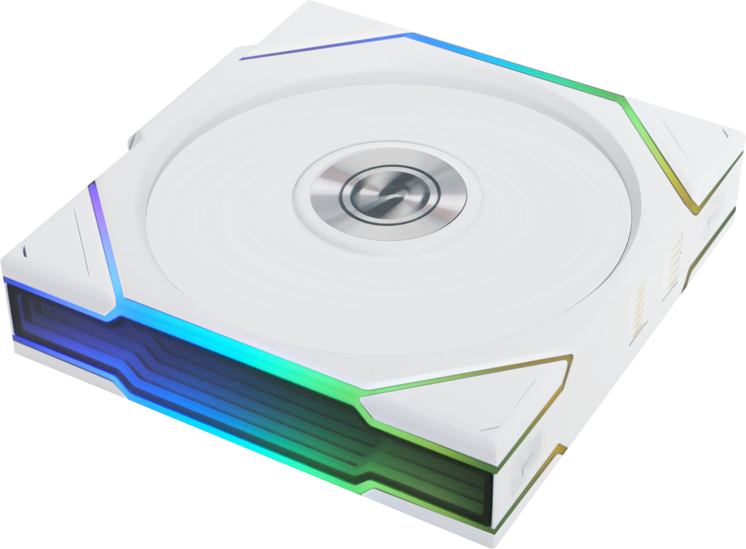 Lian Li - Ventoinha Lian Li UNI FAN TL120 RGB Wireless Reverse PWM Branco 120mm