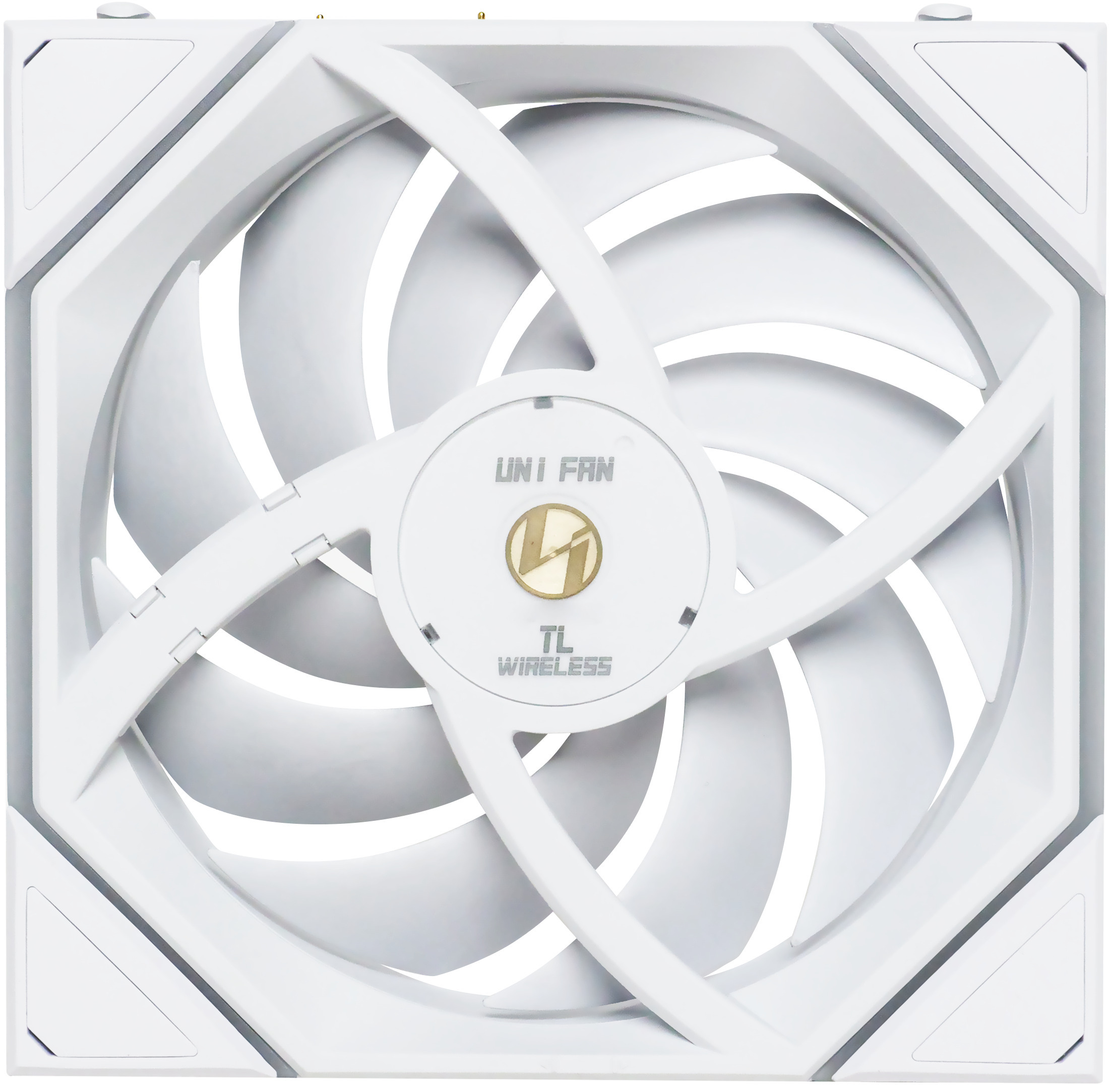 Lian Li - Ventoinha Lian Li UNI FAN TL120 RGB Wireless Reverse PWM Branco 120mm (Pack 3)