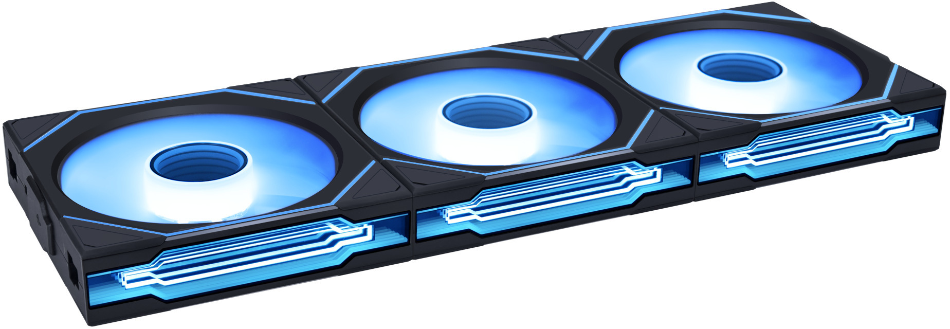 Lian Li - Ventoinha Lian Li UNI FAN SL120 Infinity Wireless RGB PWM Preto 120mm (Pack 3)