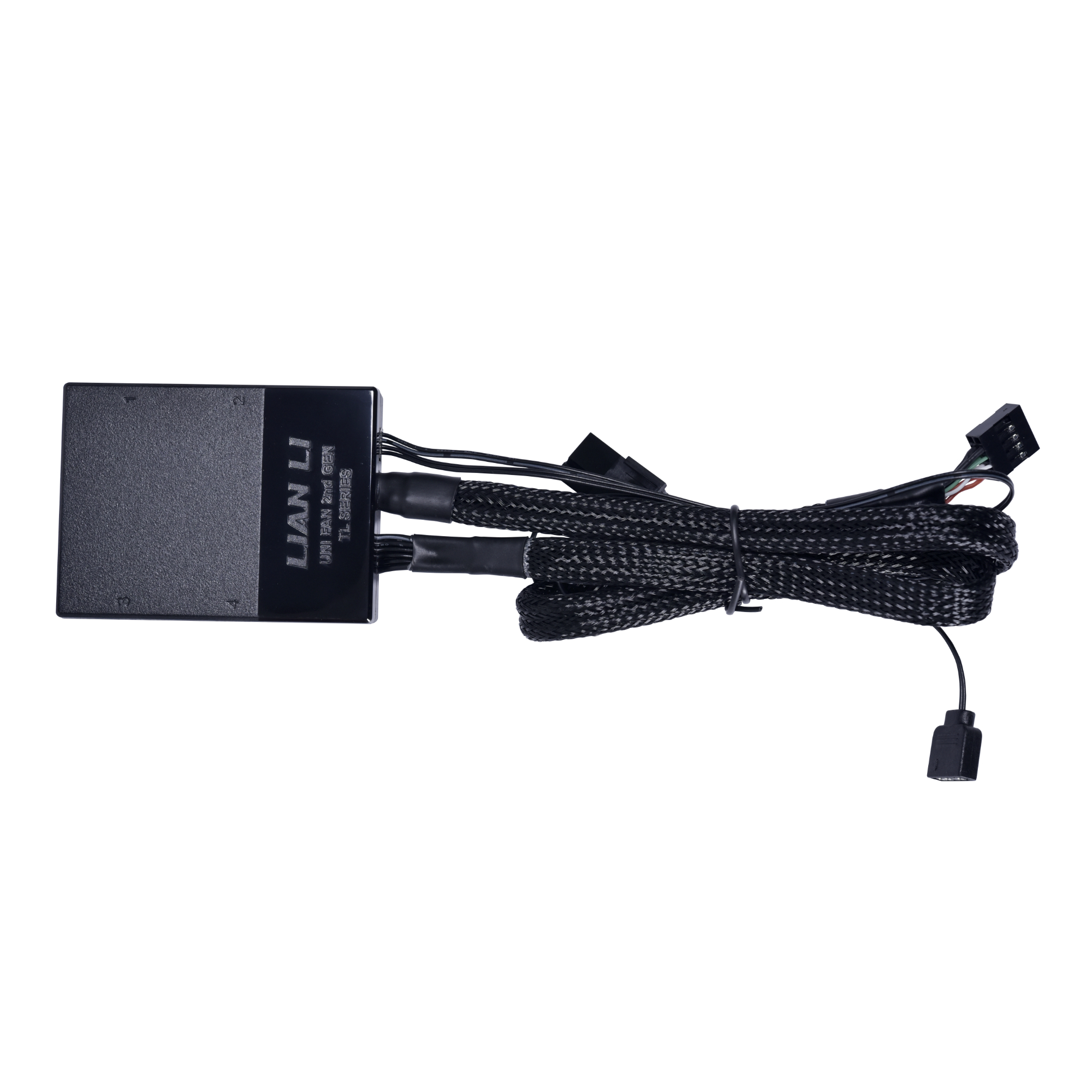 Lian Li - Ventoinha Lian Li UNI FAN TL120 RGB PWM Branco 120mm (Pack 3)