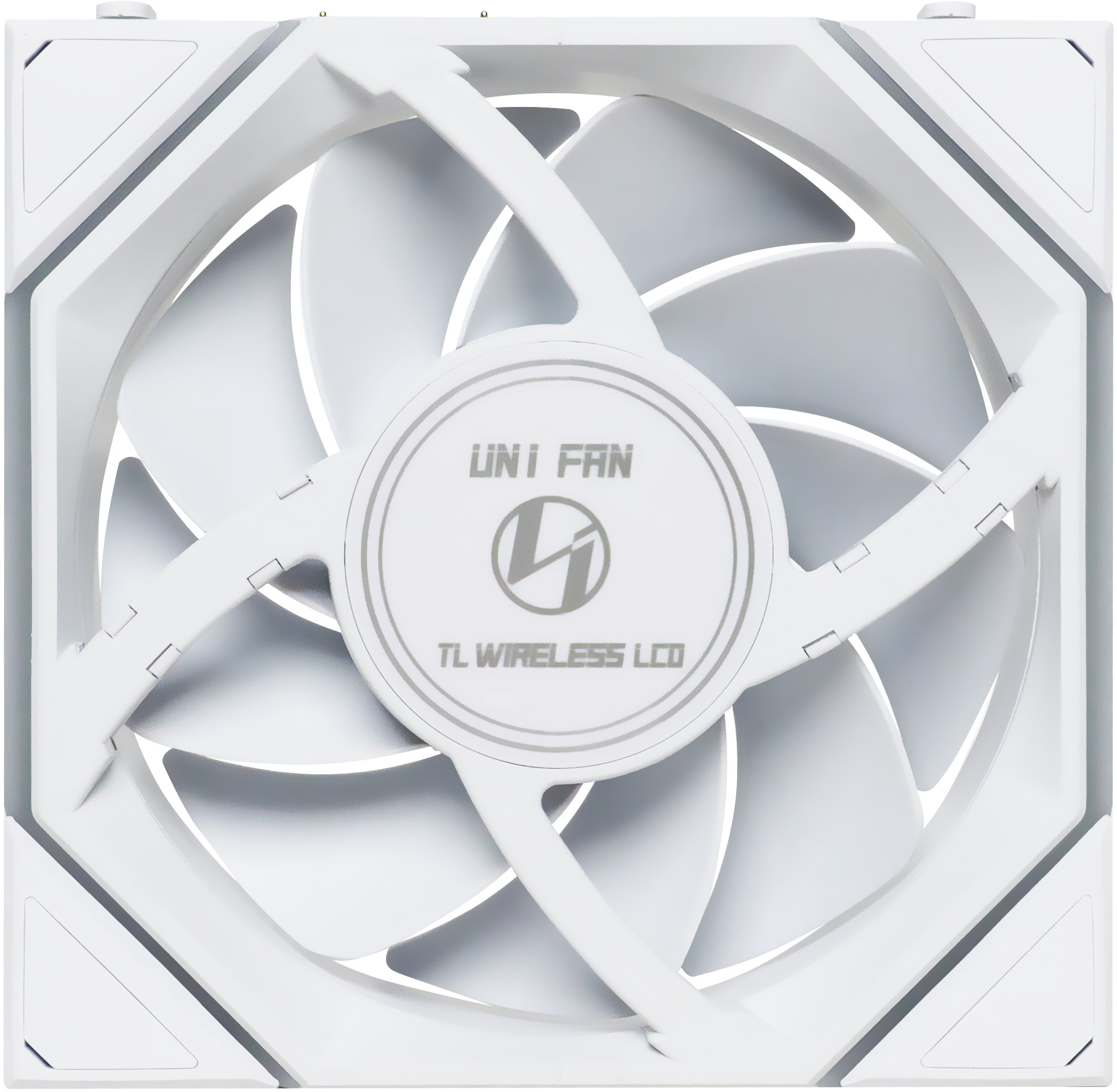 Lian Li - Ventoinha Lian Li UNI FAN TL120 LCD Wireless RGB PWM Branco 120mm (Pack 3)
