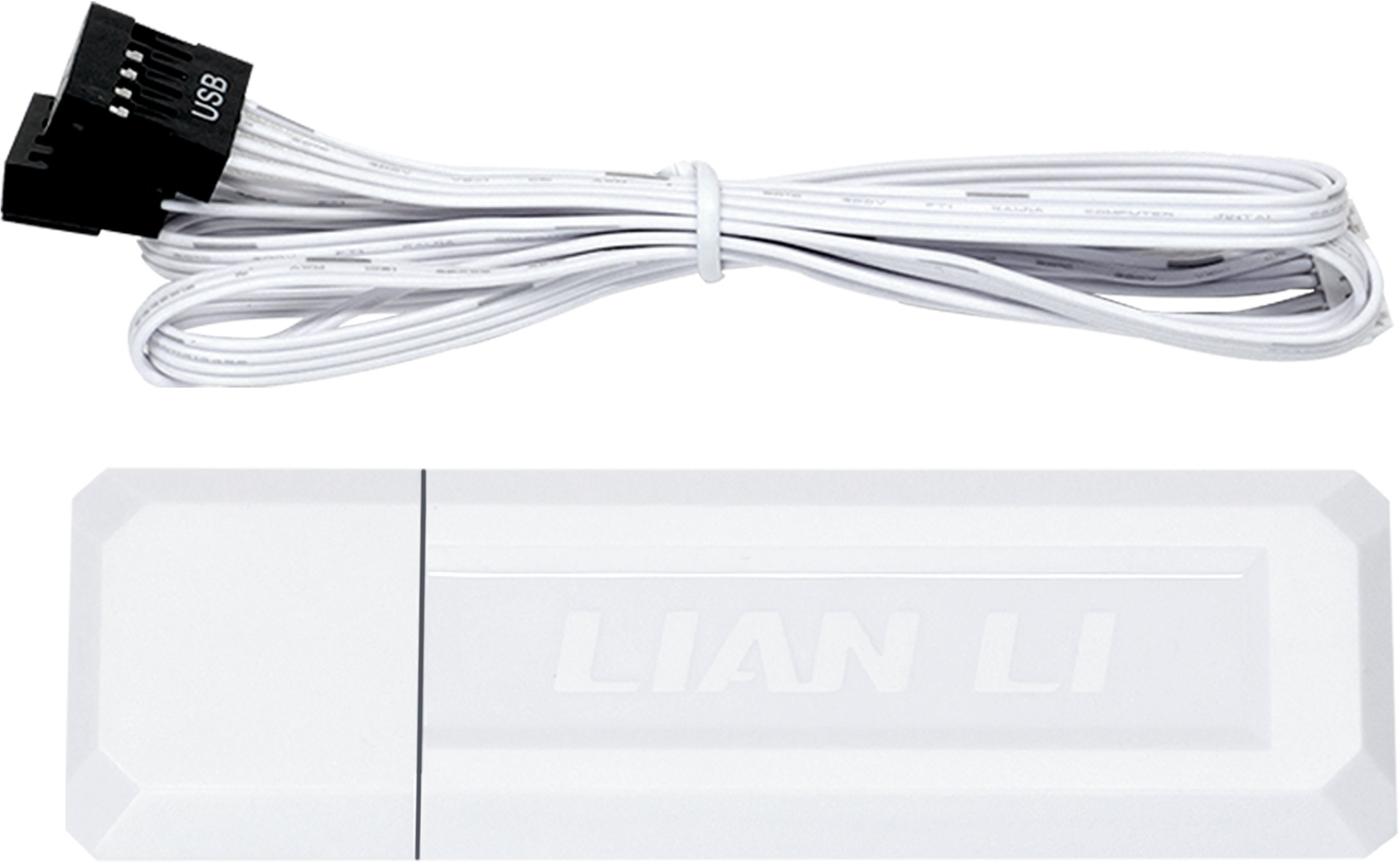 Lian Li - Ventoinha Lian Li UNI FAN TL120 LCD Wireless RGB PWM Branco 120mm (Pack 3)