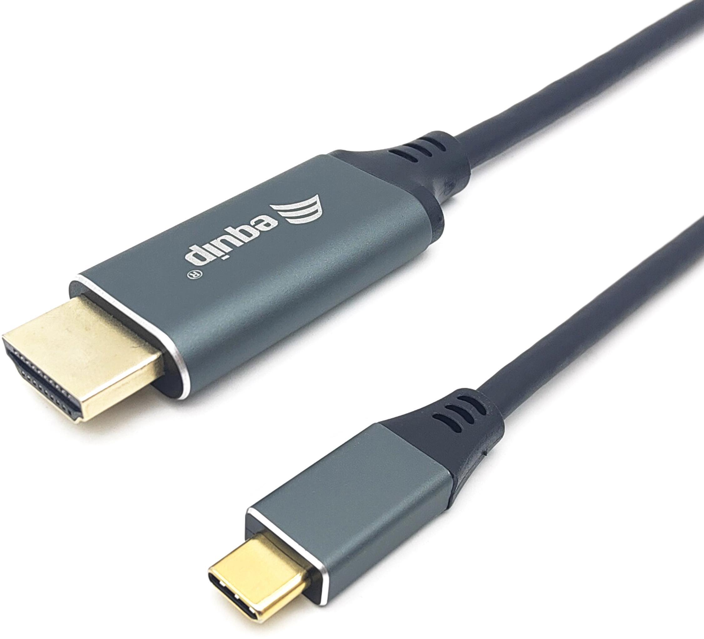 equip - Cabo Equip USB-C > HDMI M/M 1.0m 4K/60Hz