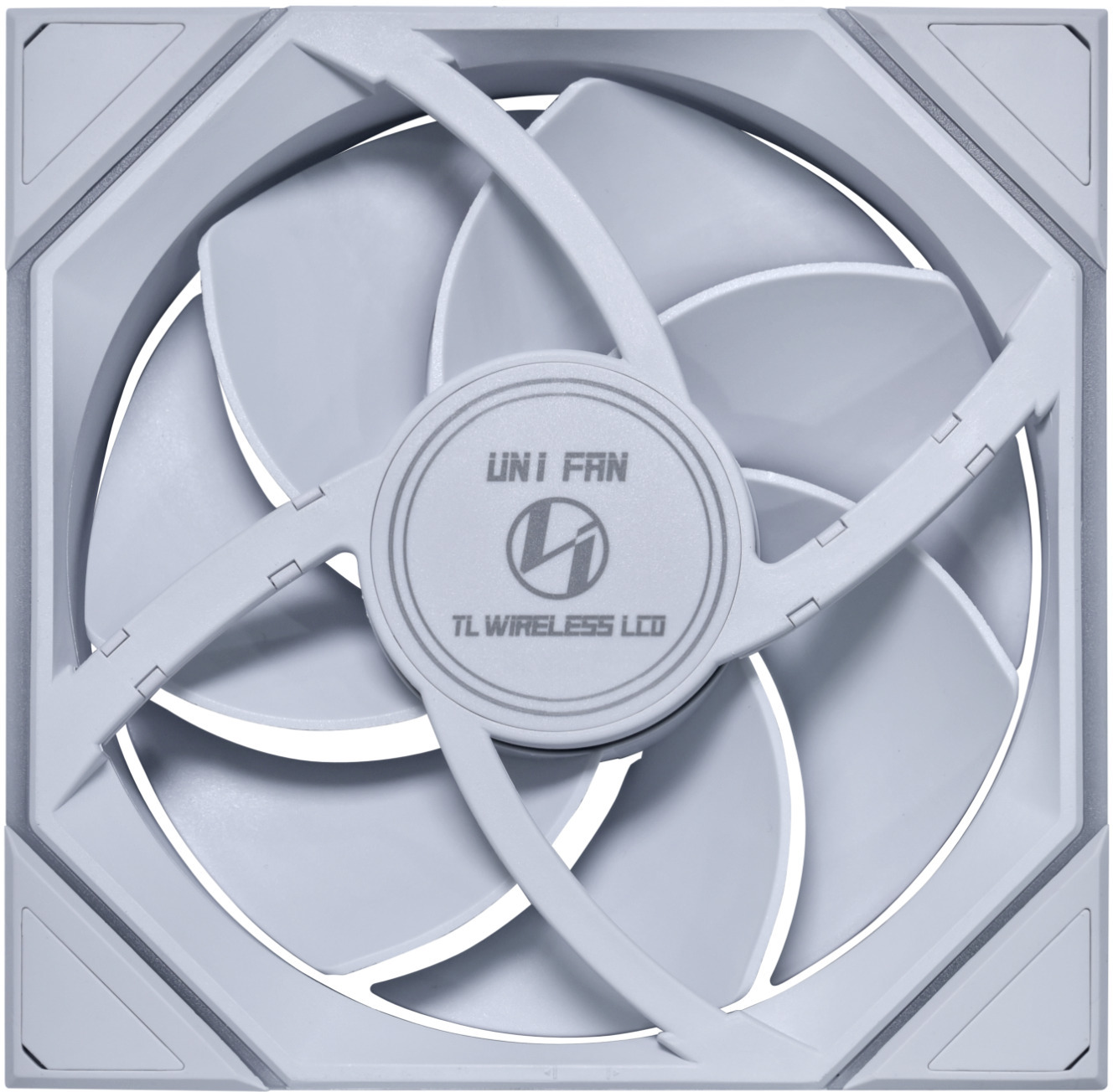 Lian Li - Ventoinha Lian Li UNI FAN TL140 LCD Wireless RGB Reverse PWM Branco 140mm
