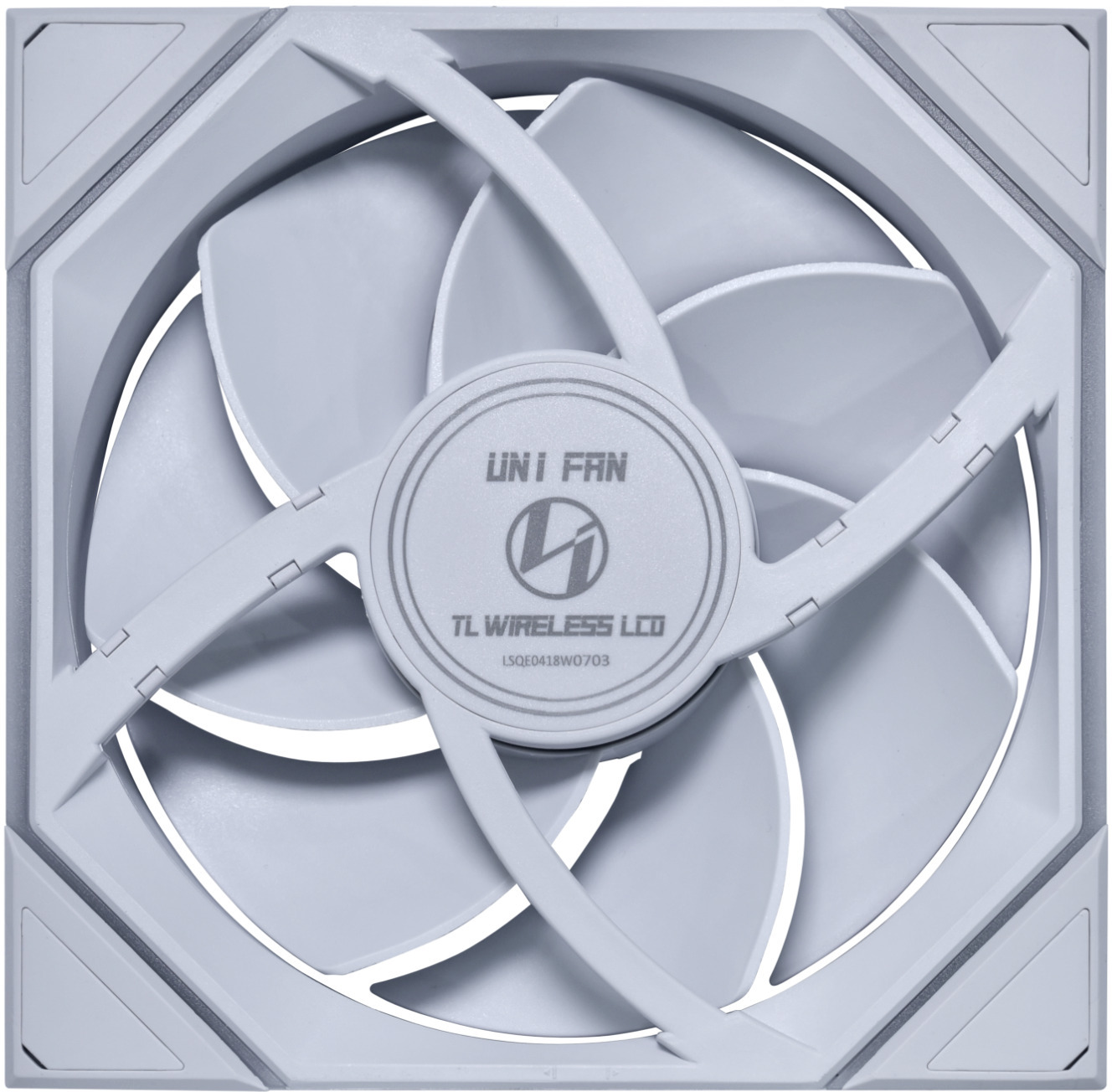 Lian Li - Ventoinha Lian Li UNI FAN TL140 LCD Wireless RGB PWM Branco 140mm