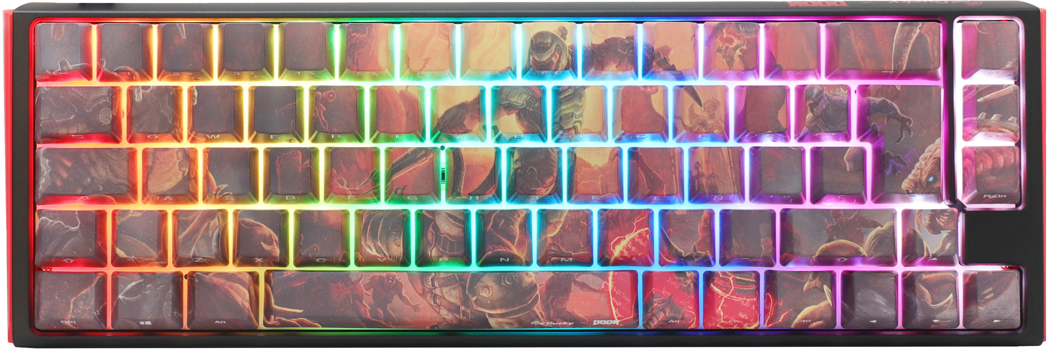 Picture of Picture of Teclado Mecânico Ducky ONE 3 SF RGB x Doom Limited Edition MX-Red (ES)