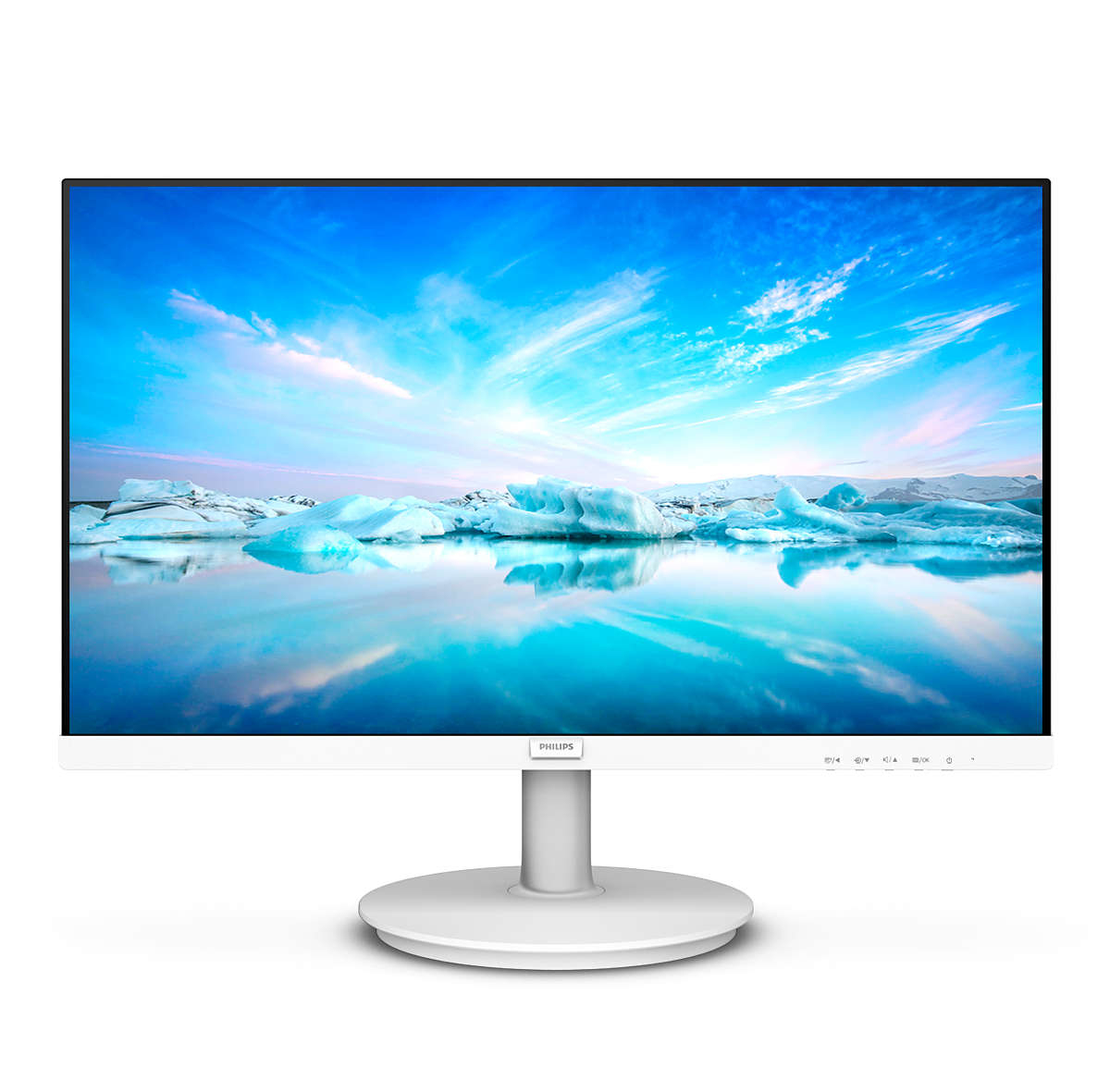 Philips - Monitor Philips V-Line 24" 241V8AW IPS FHD 75Hz c/colunas
