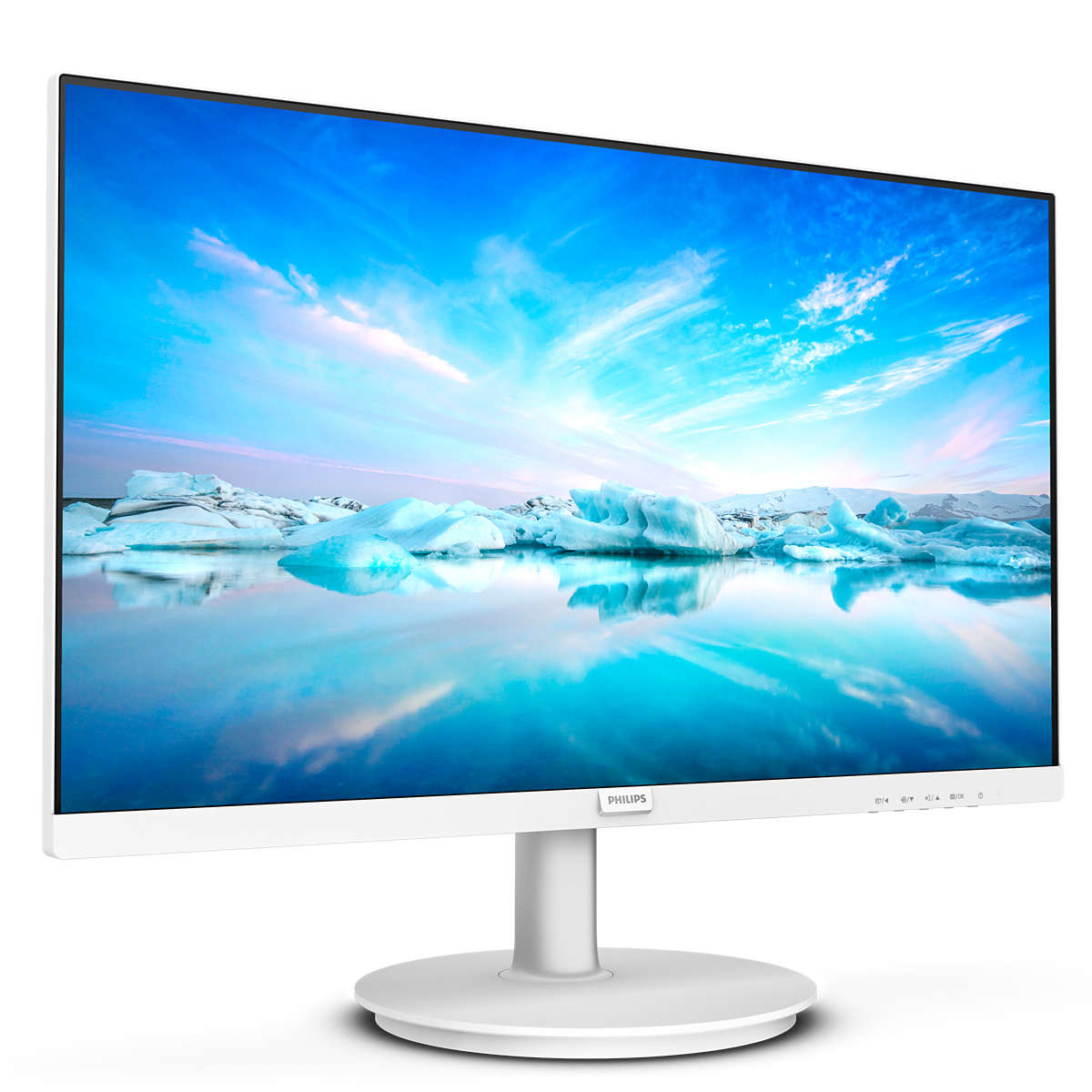 Philips - Monitor Philips V-Line 24" 241V8AW IPS FHD 75Hz c/colunas