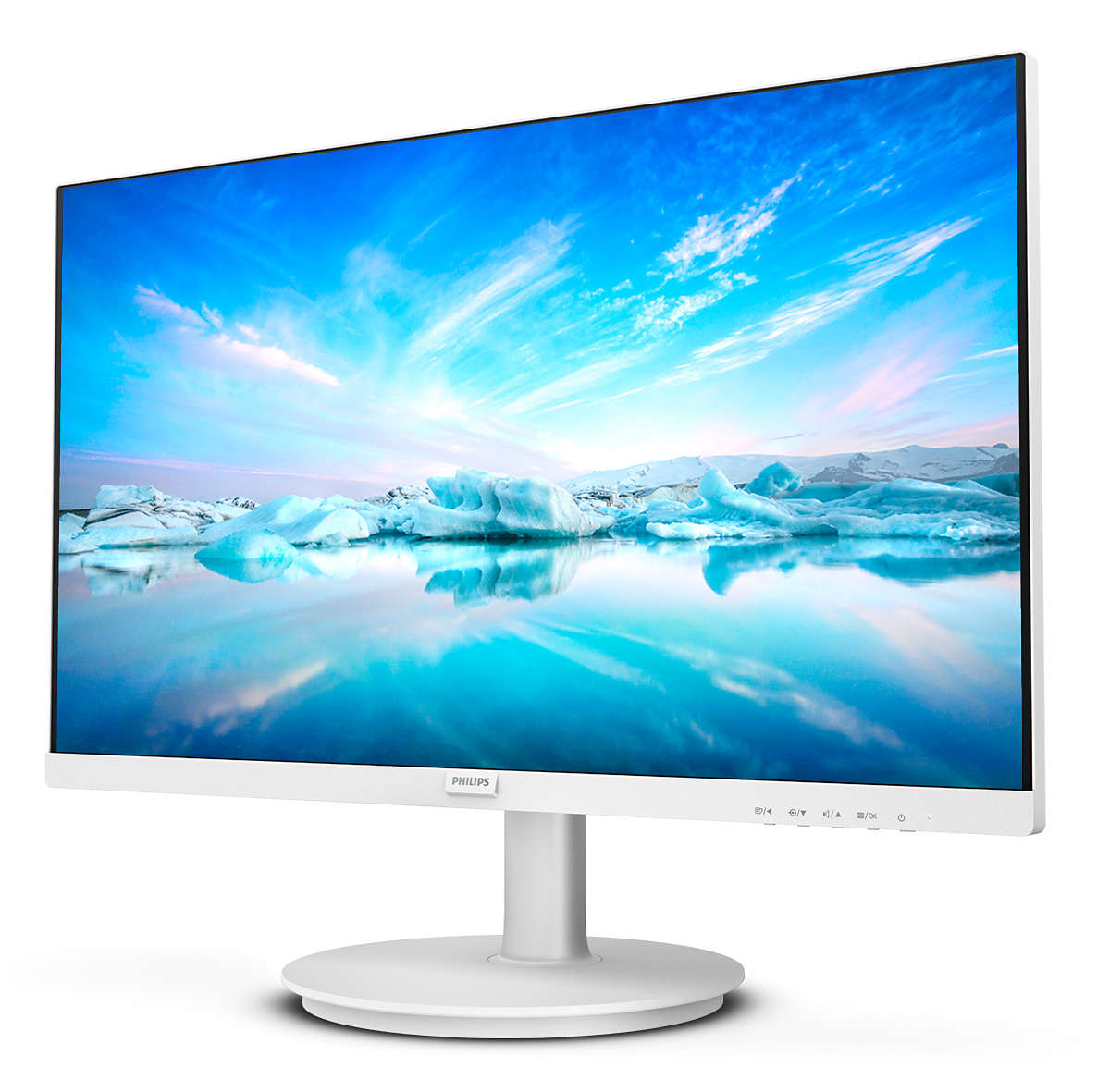 Philips - Monitor Philips V-Line 24" 241V8AW IPS FHD 75Hz c/colunas