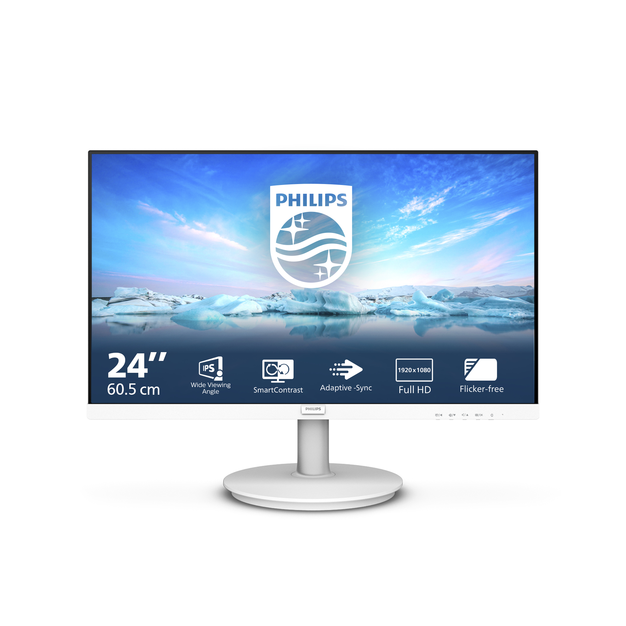 Picture of Picture of Monitor Philips V-Line 24" 241V8AW IPS FHD 75Hz c/colunas