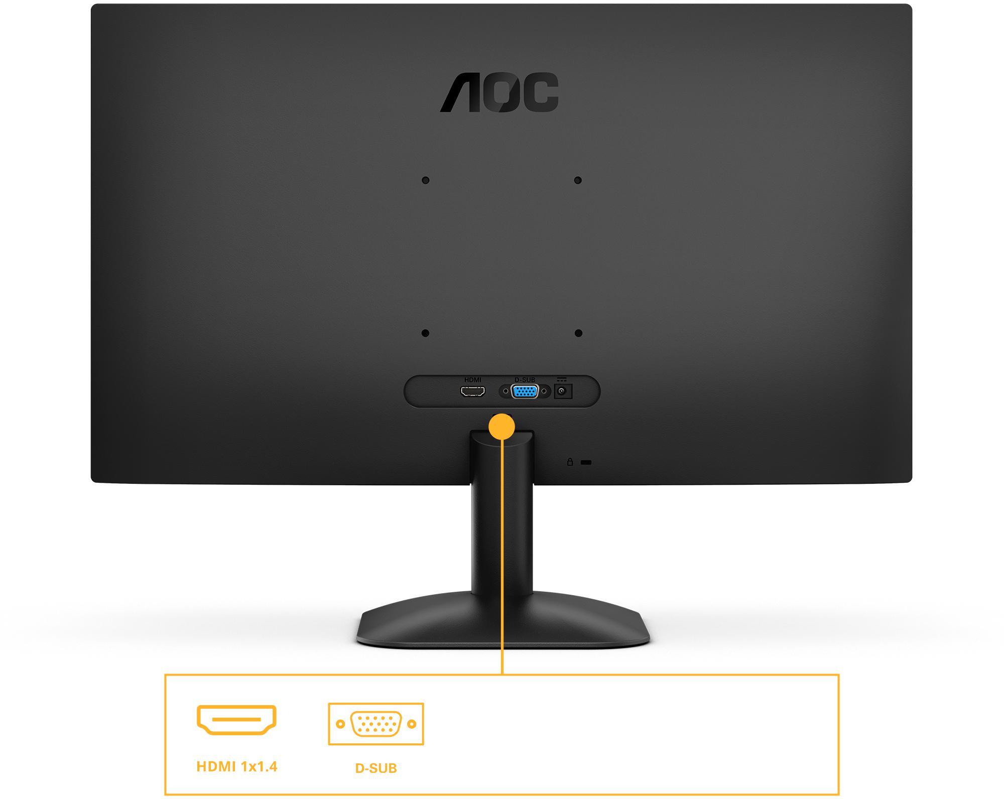 AOC - Monitor AOC 23.8" 24B31H IPS FHD 120Hz 1ms