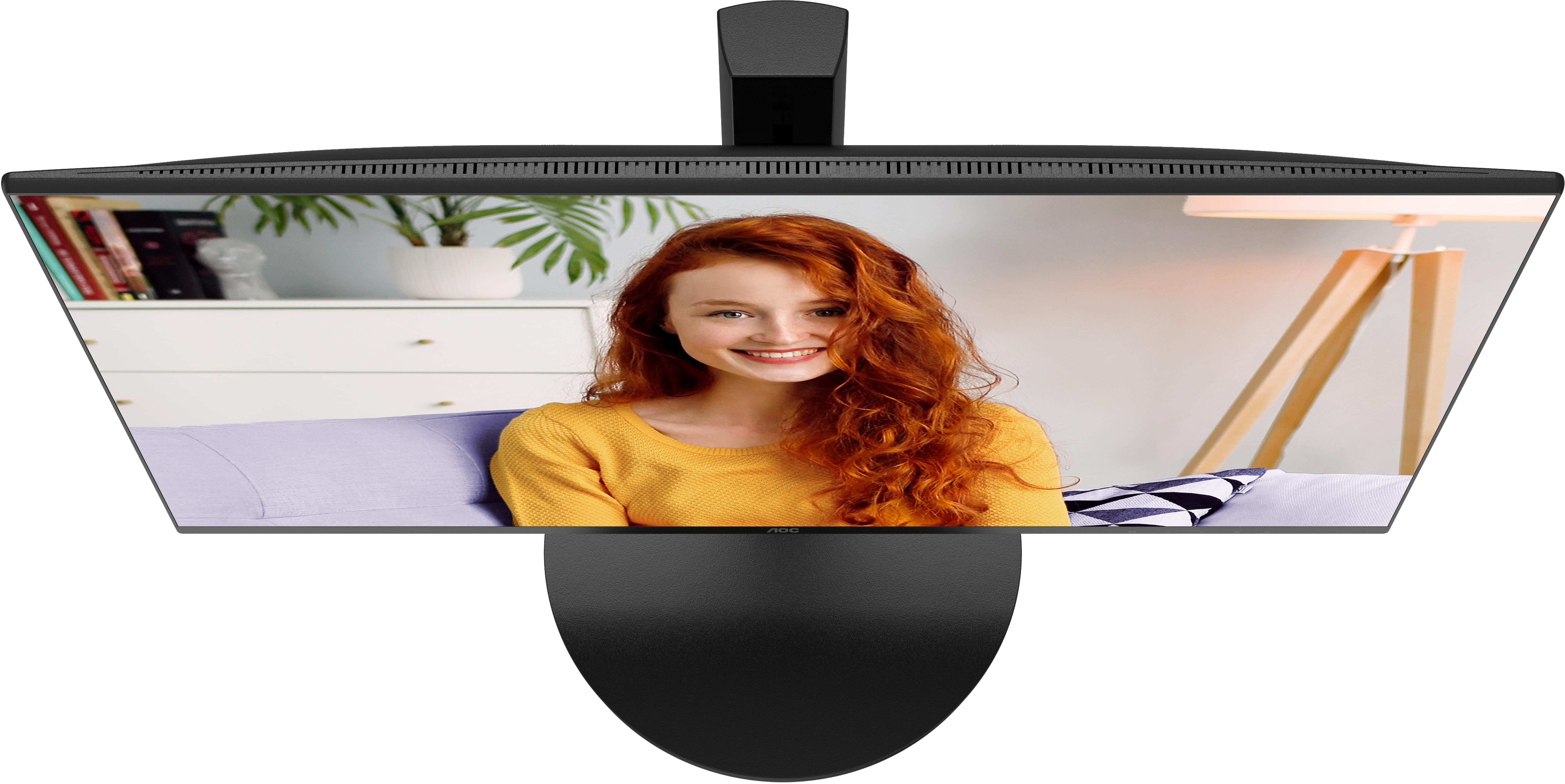 AOC - Monitor AOC 24" 24B3CF2 IPS FHD 100Hz 1ms USB-C (65W) c/colunas Ajuste Completo
