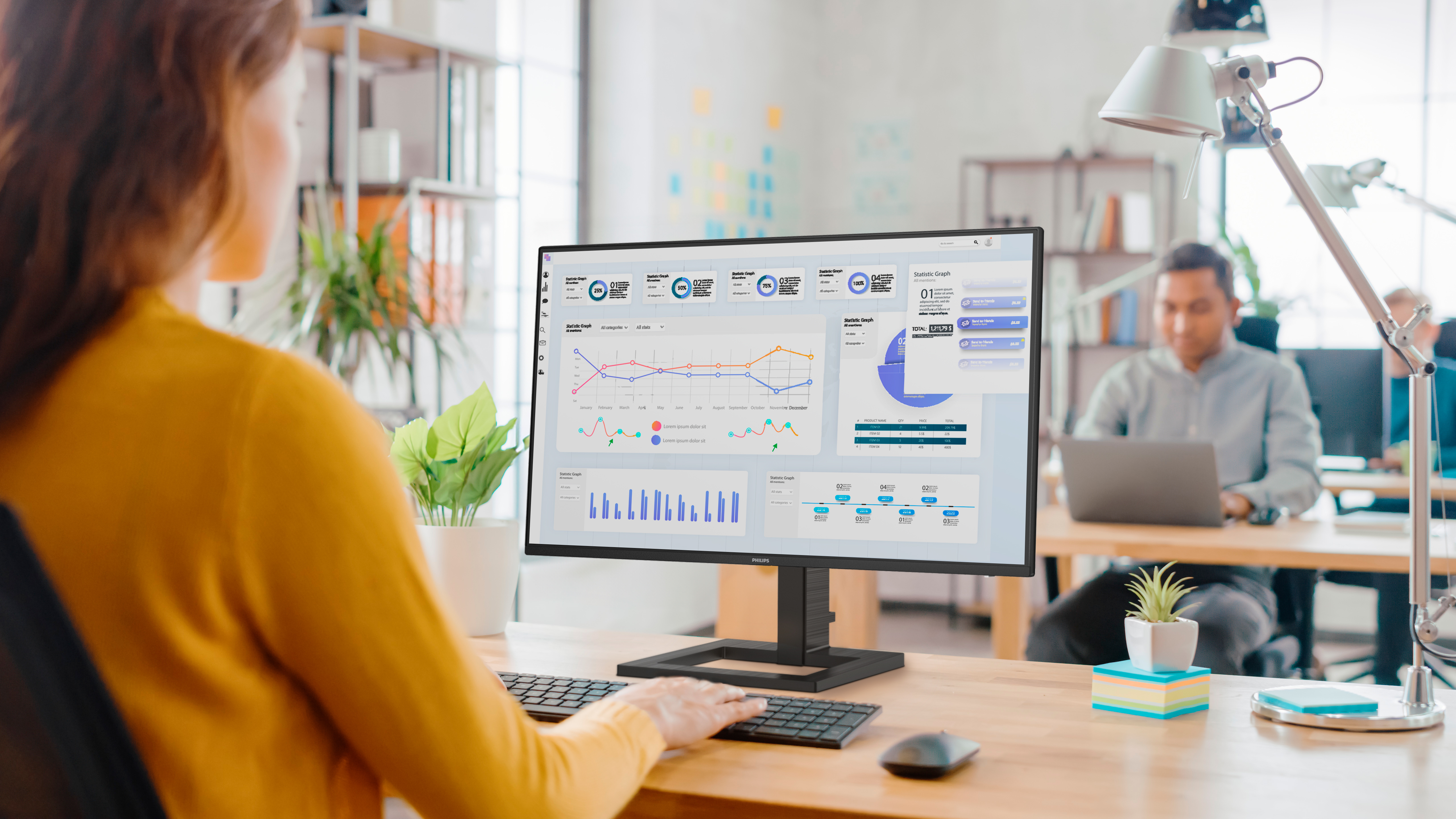 Philips - Monitor Philips Série 1000 24" 24E1N1300AE IPS FHD 100Hz 1ms c/colunas + Aj.Altura