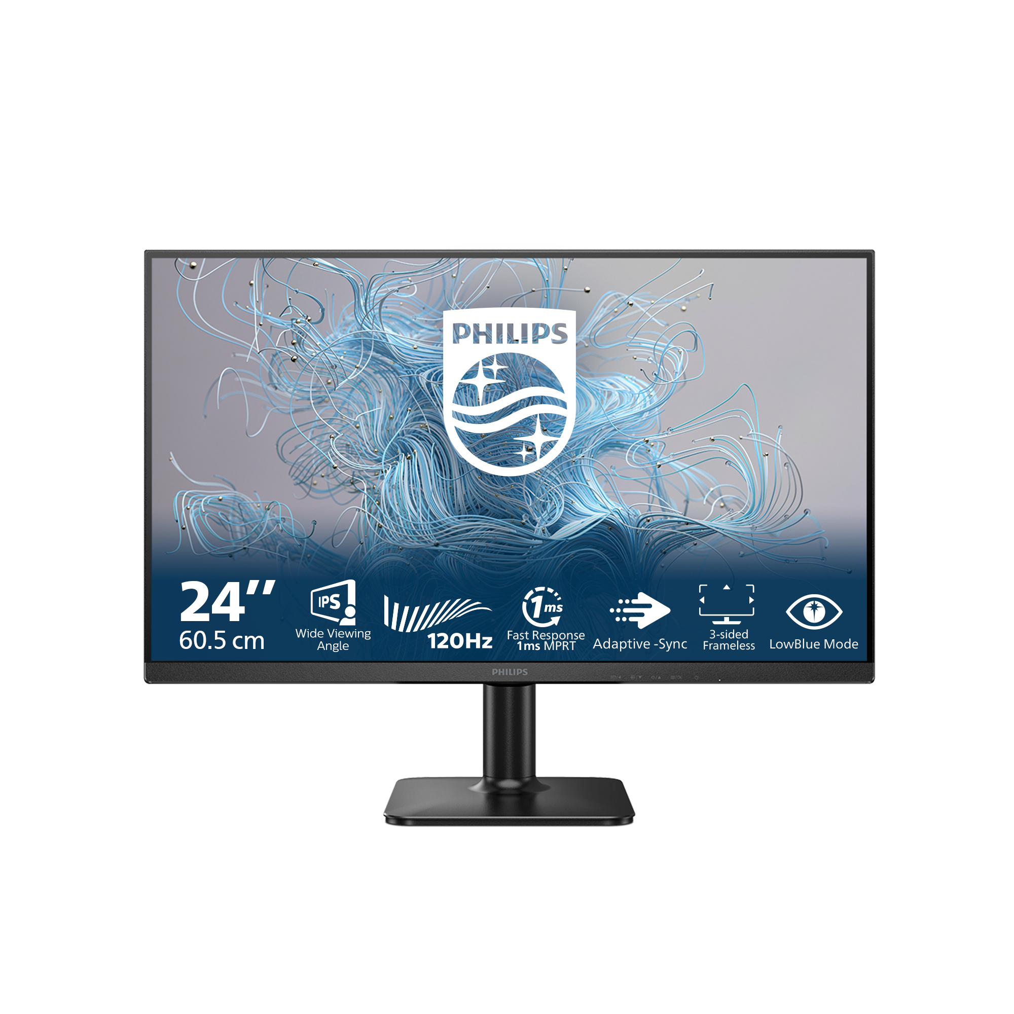 Philips - Monitor Philips Série 1000 24" 24E2N1110 IPS FHD 120Hz 1ms