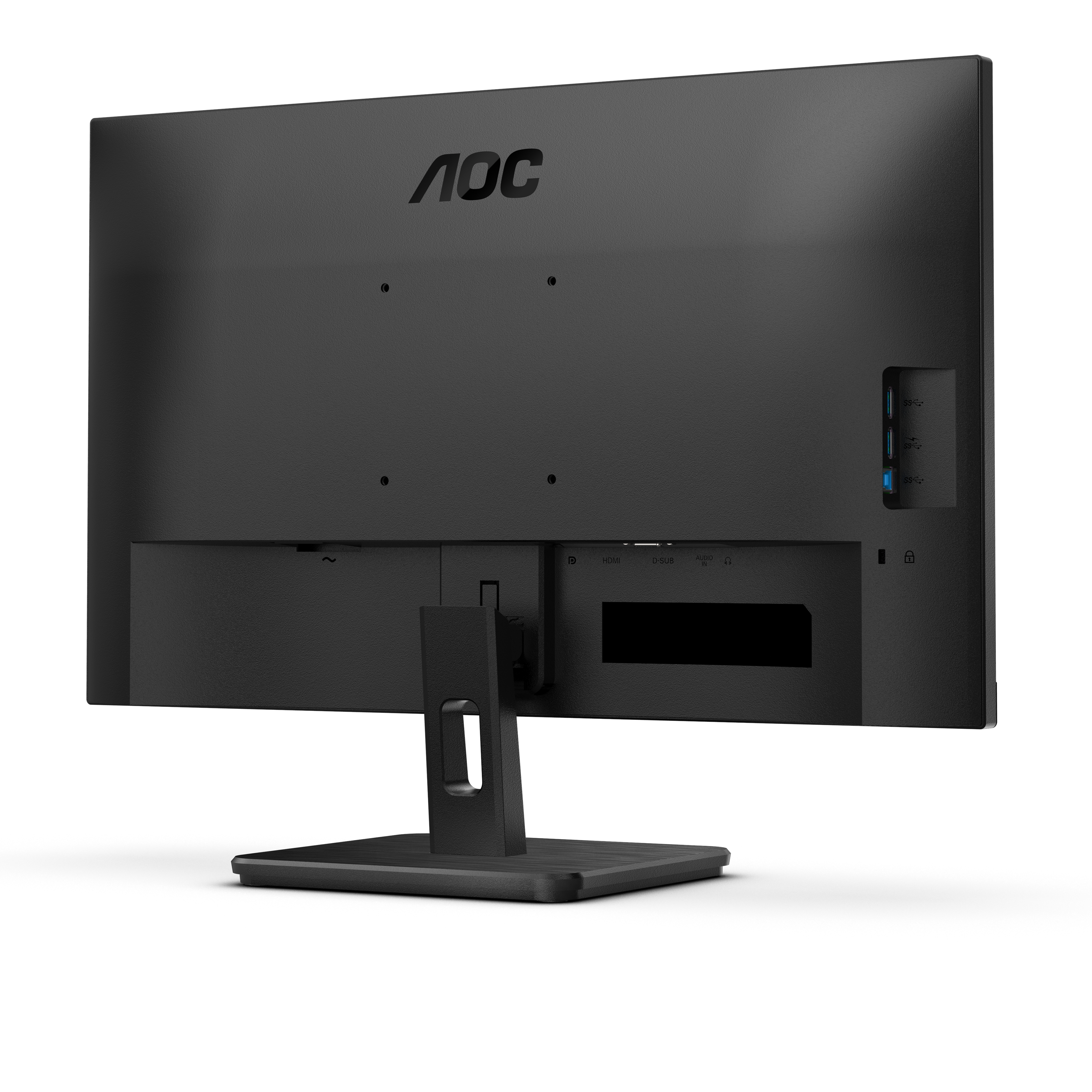 AOC - Monitor AOC 24" 24E3UM VA FHD 75Hz 4ms USB 3.2 Adaptive Sync Low Blue Light c/ Ajuste Completo