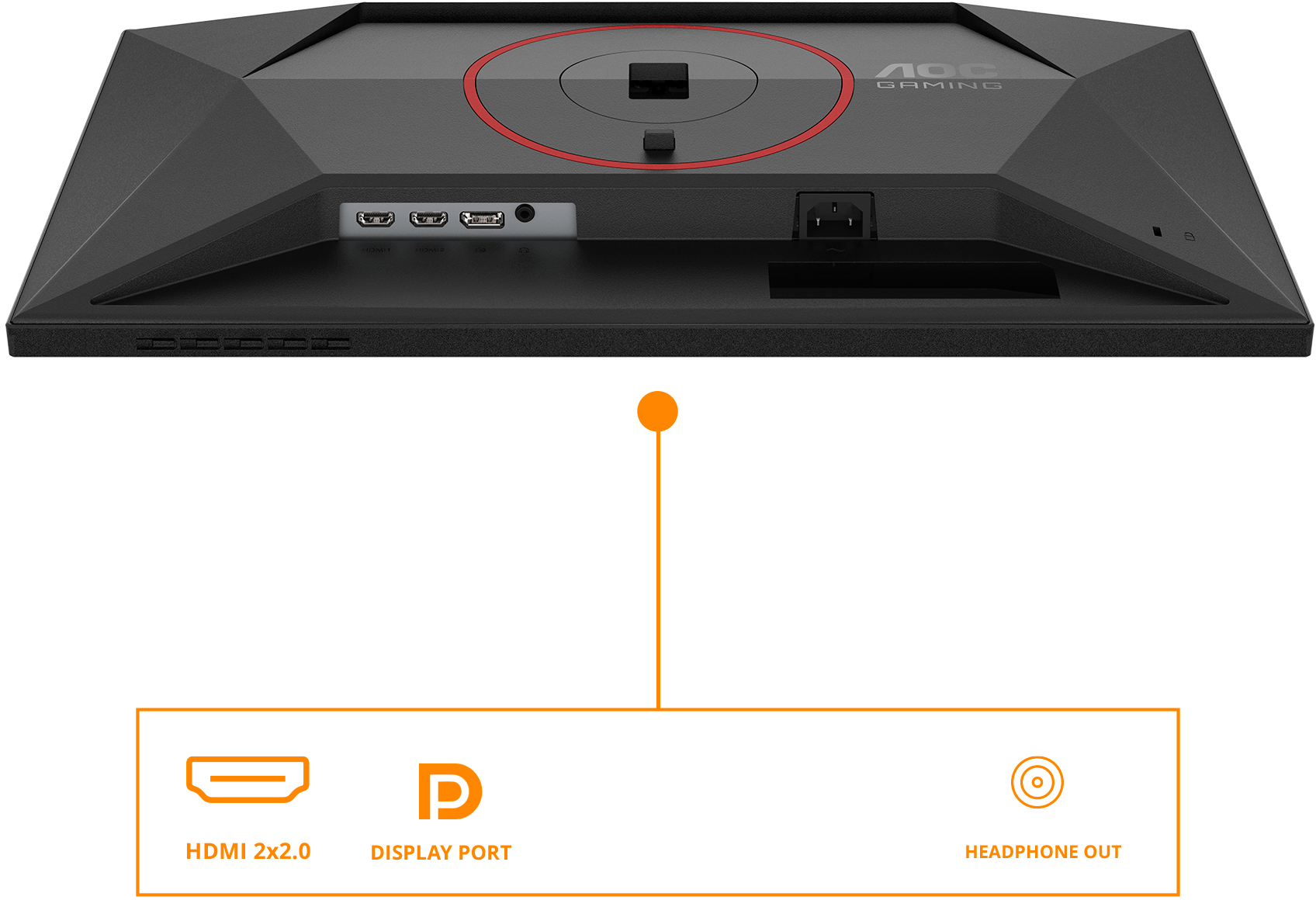 AOC - Monitor AGON by AOC 23.8" 24G4HA Fast IPS FHD 200Hz 0.5ms G-SYNC Compatible