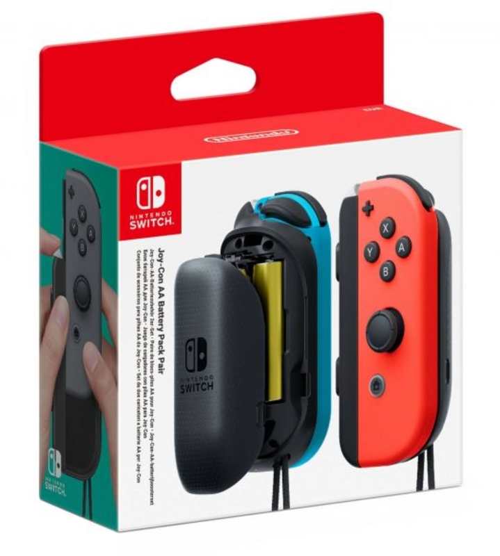 Nintendo - Carregador com Pilhas AA para Joy-Com