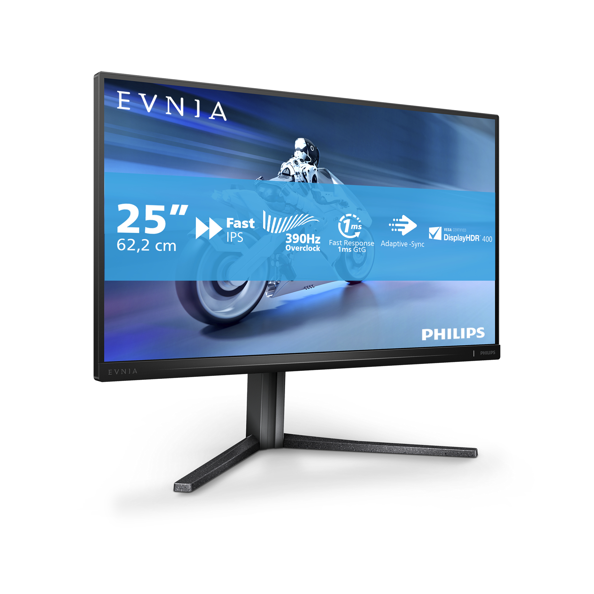 Philips - Monitor Philips Série 5000 24.5" 25M2N5200UVA Fast VA FHD 360Hz 1ms HDR400