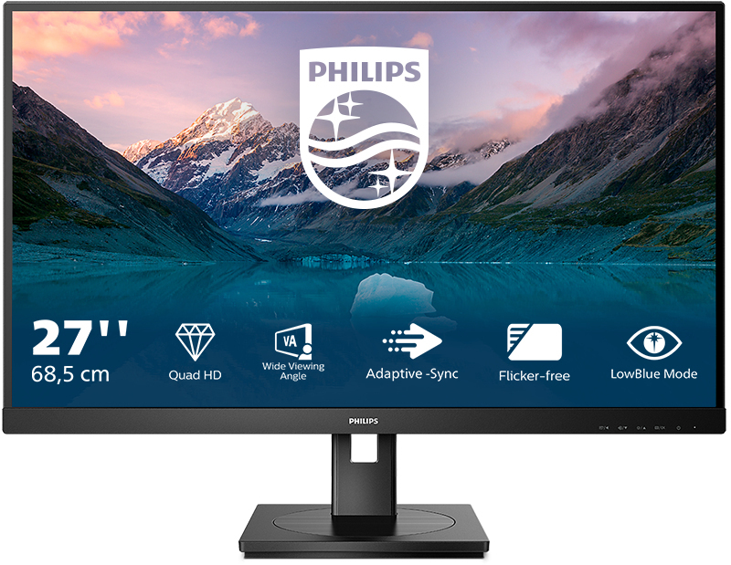 Philips - Monitor Philips S-Line 27" 275S9JML VA QHD 75Hz 4ms