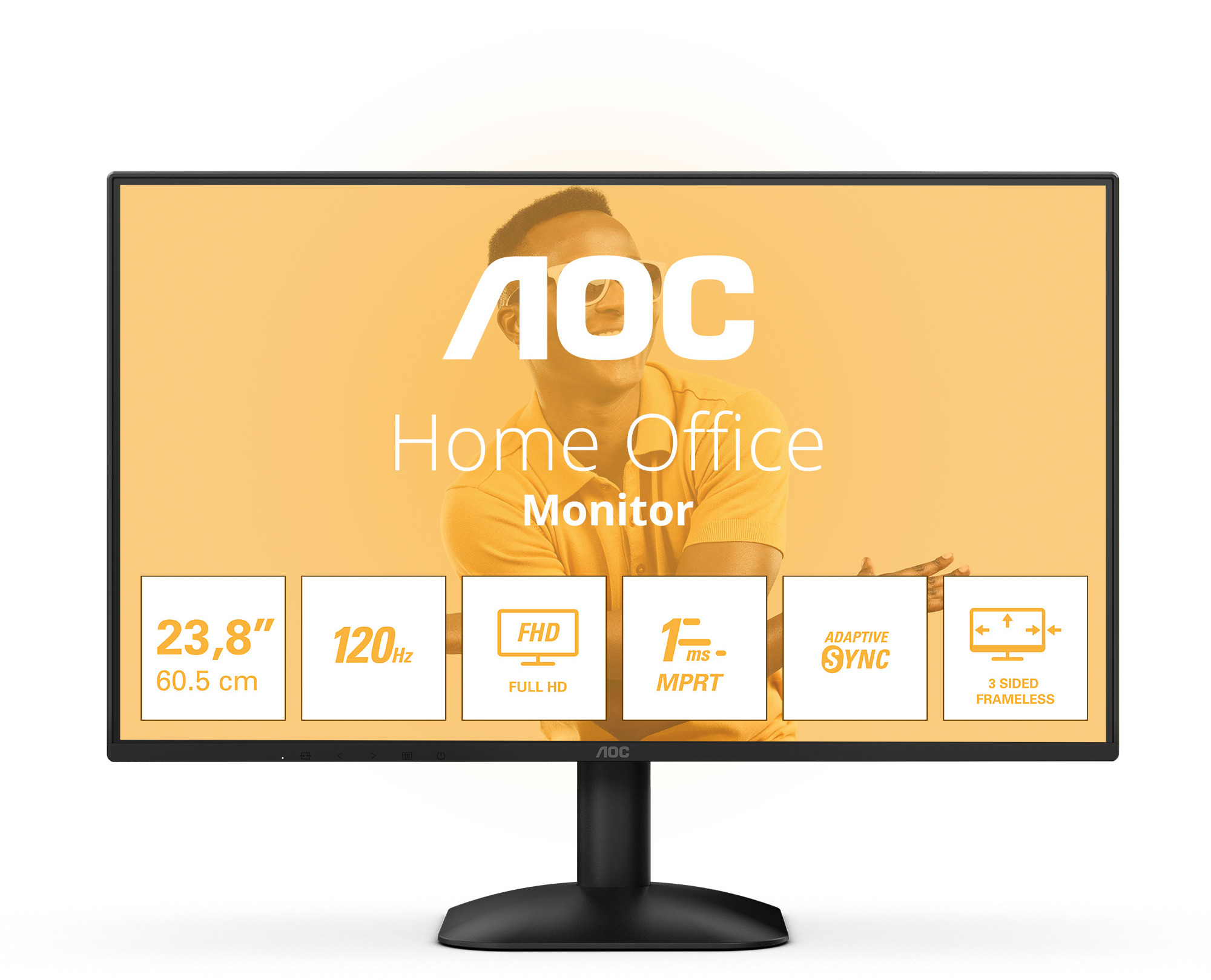 Picture of Picture of Monitor AOC 27" 27B31H IPS FHD 120Hz 1ms