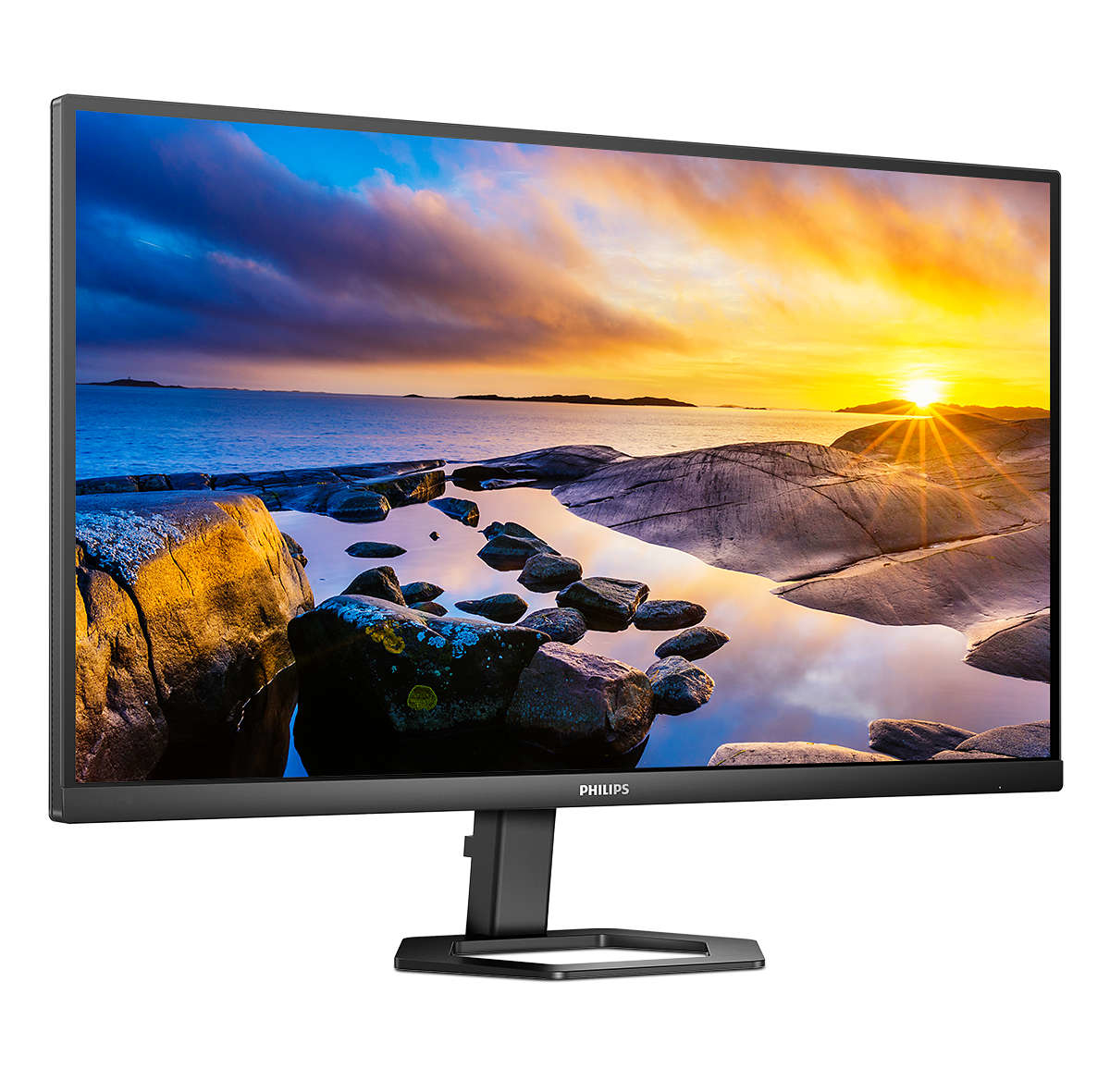 Philips - Monitor Philips 27" 27E1N5500LA VA QHD 75Hz 1ms c/colunas + Aj. Altura
