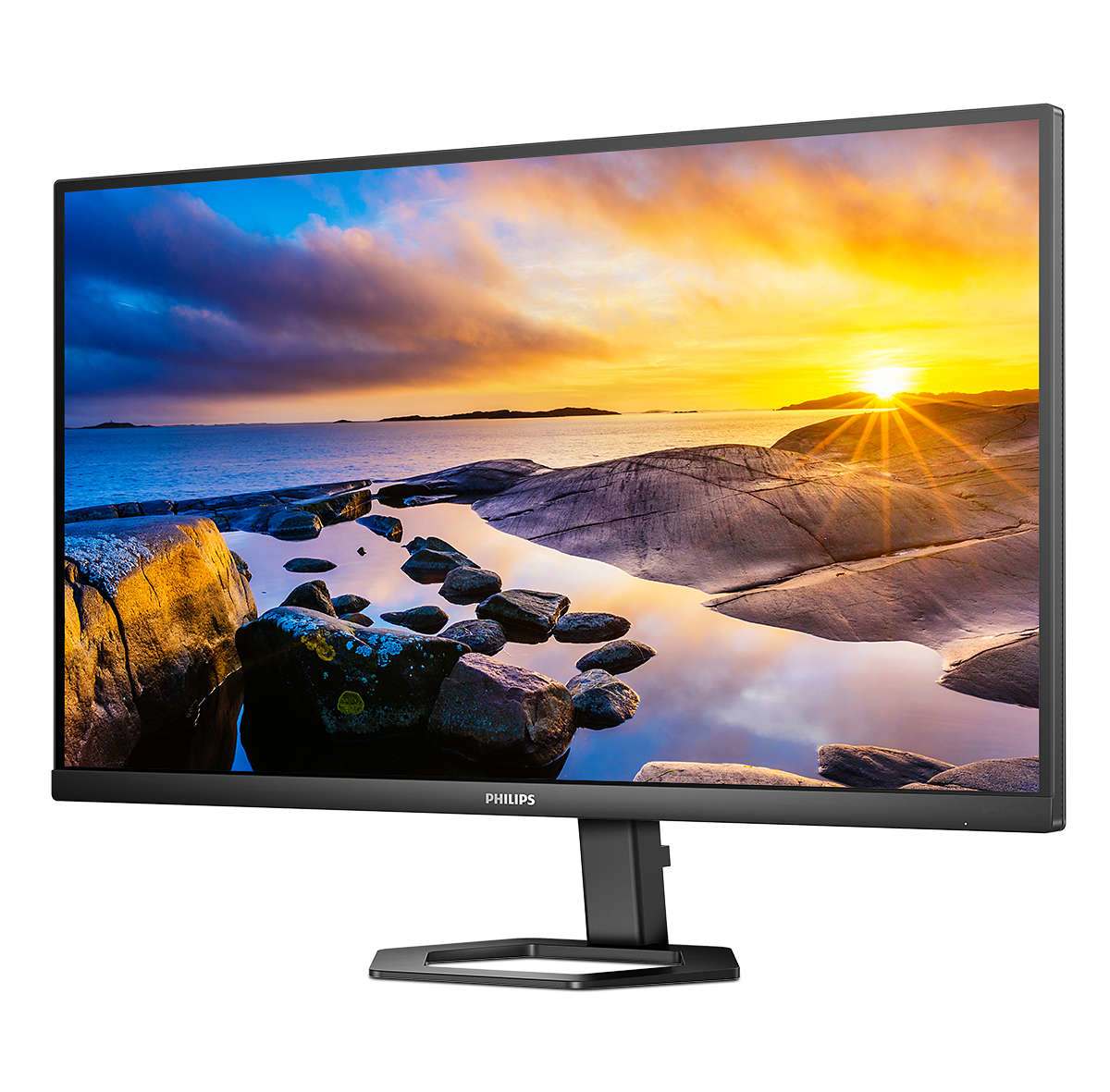 Philips - Monitor Philips 27" 27E1N5500LA VA QHD 75Hz 1ms c/colunas + Aj. Altura