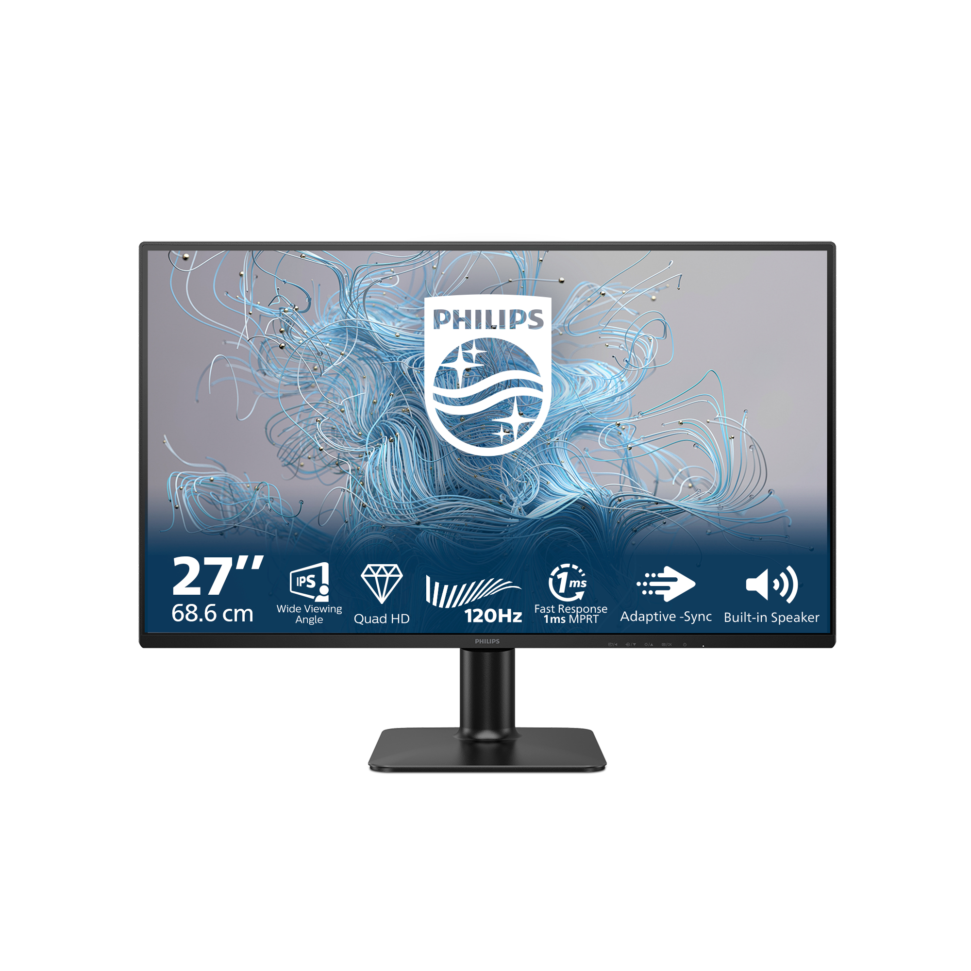 Philips - Monitor Philips Série 2000 27" 27E2N2500 IPS FHD 120Hz 1ms HDR10