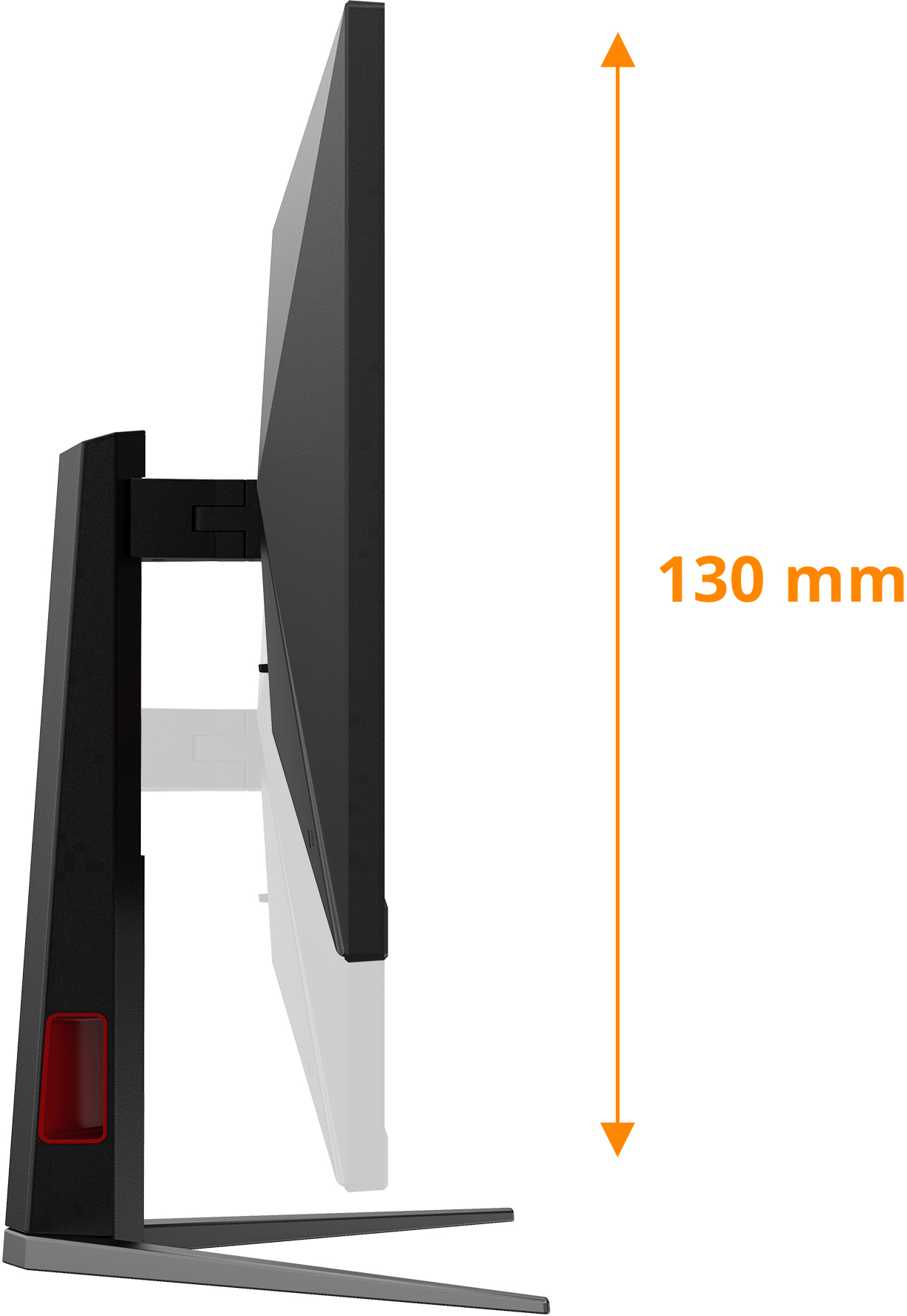 AOC - Monitor AGON by AOC 27" 27G4HA Fast IPS FHD 200Hz 0.5ms  G-SYNC Compatible Ajuste Completo