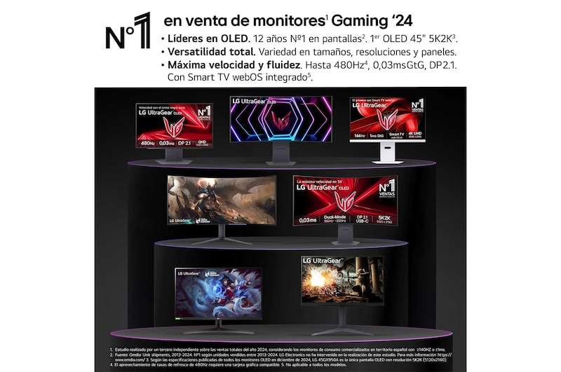 LG - Monitor Gaming LG UltraGear 27" 27G610A-B IPS 16:9 QHD 200Hz FreeSync Premium HDR400 (1ms)