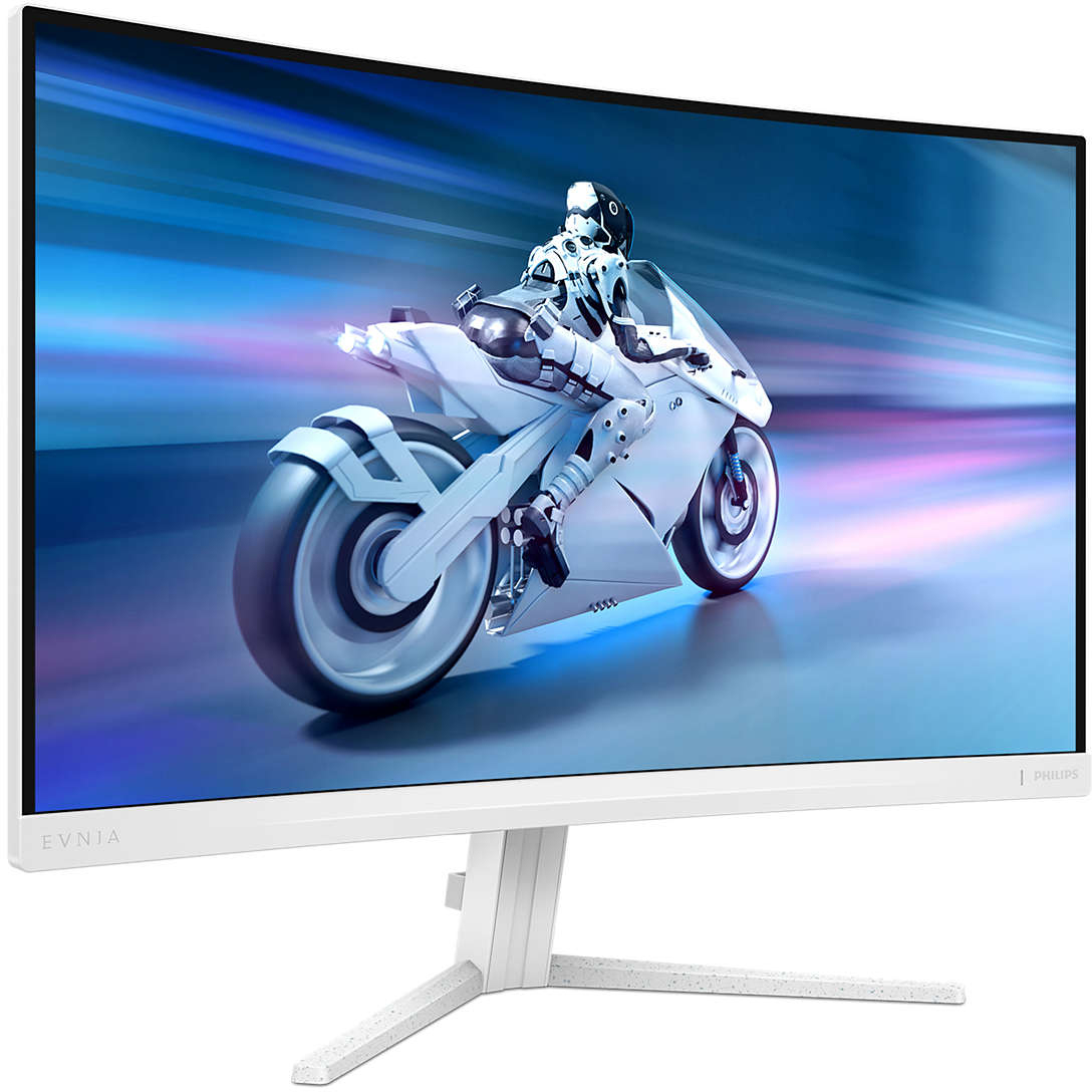 Philips - Monitor Curvo Philips EVNIA 5000 AMBIGLOW 27" 27M2C5201L Fast VA FHD 180Hz 1ms(0.5ms) HDR10
