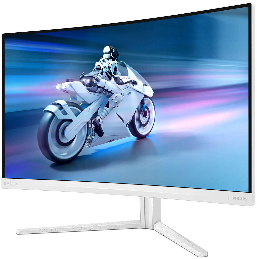 Philips - Monitor Curvo Philips EVNIA 5000 AMBIGLOW 27" 27M2C5501 Fast VA QHD 1ms(0.5ms) HDR10