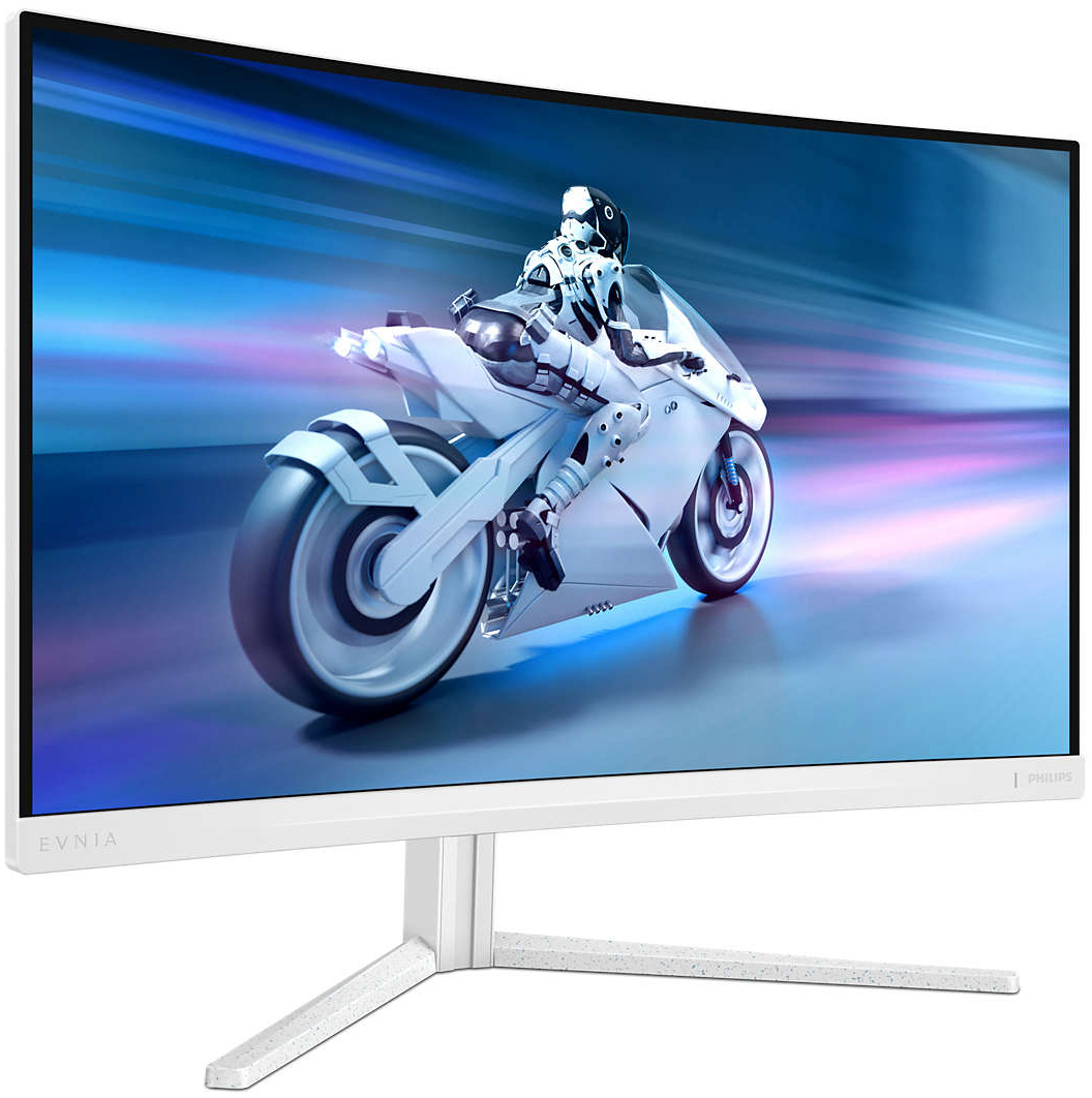 Philips - Monitor Curvo Philips EVNIA 5000 AMBIGLOW 27" 27M2C5501 Fast VA QHD 1ms(0.5ms) HDR10