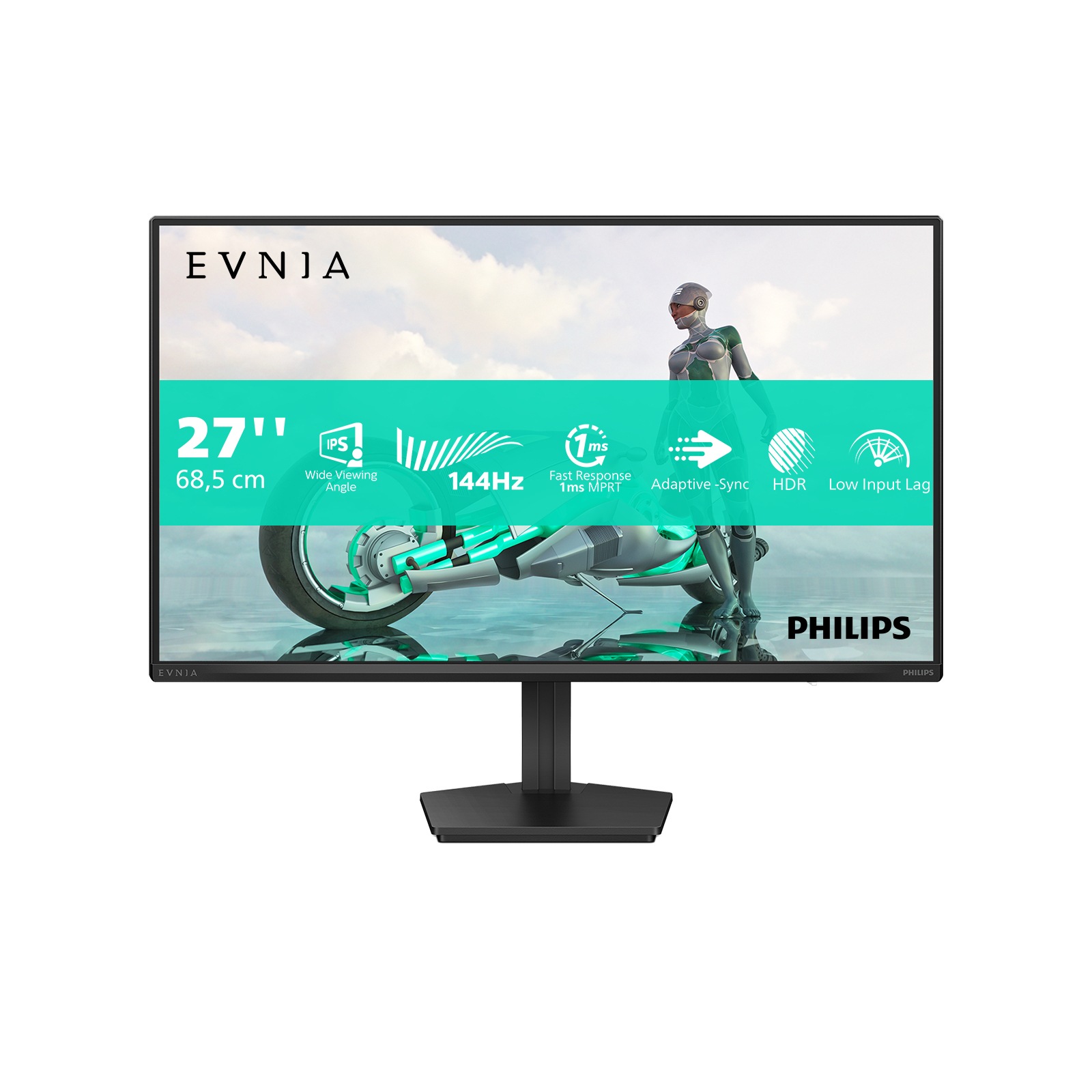 Picture of Picture of Monitor Philips EVNIA 3000 27" 27M2N3200NF Fast IPS FHD 144Hz 0.5ms Adaptive Sync