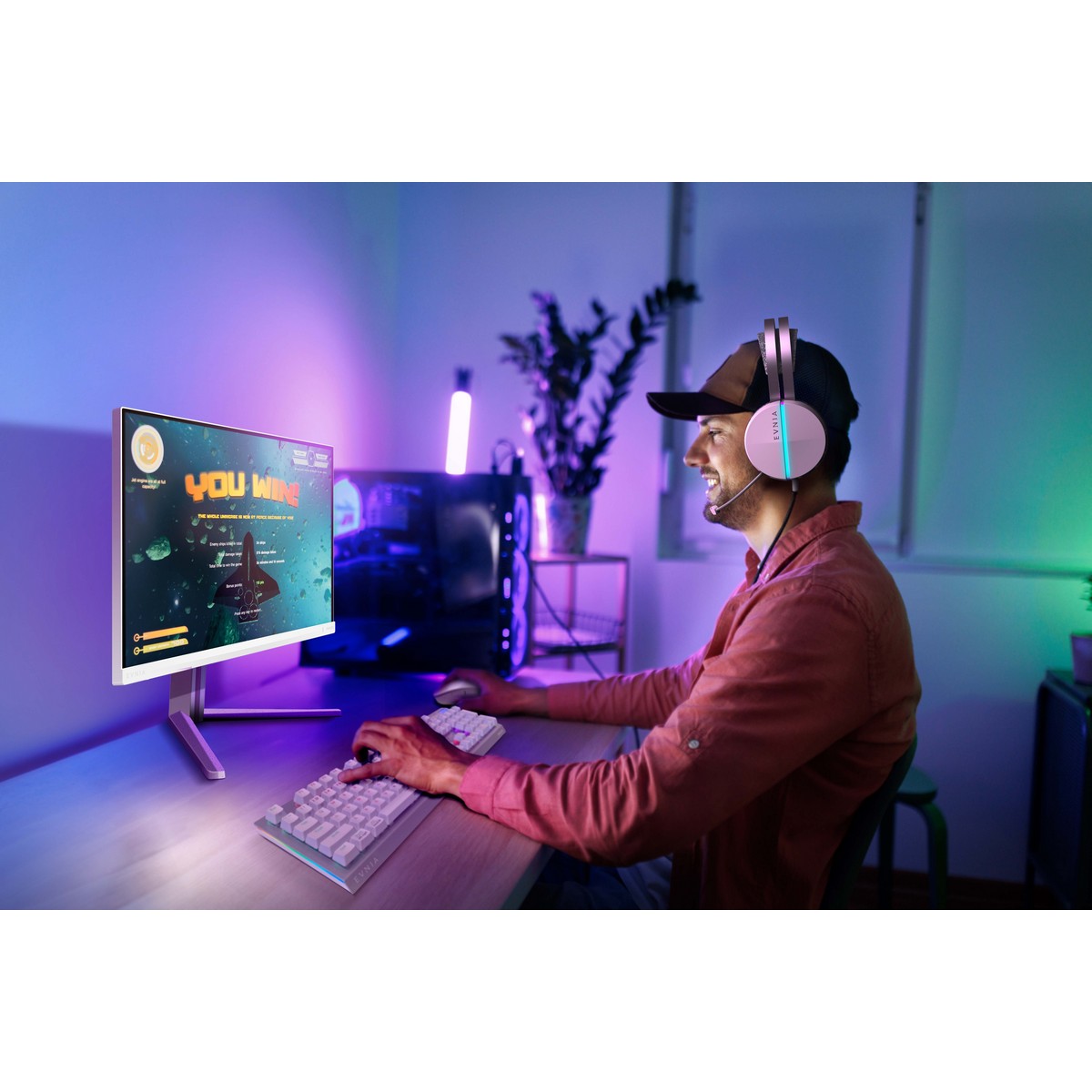 Philips - Monitor Philips Série 3000 27" 27M2N3501PA Fast IPS QHD 360Hz 1ms HDR400 Adaptive Sync