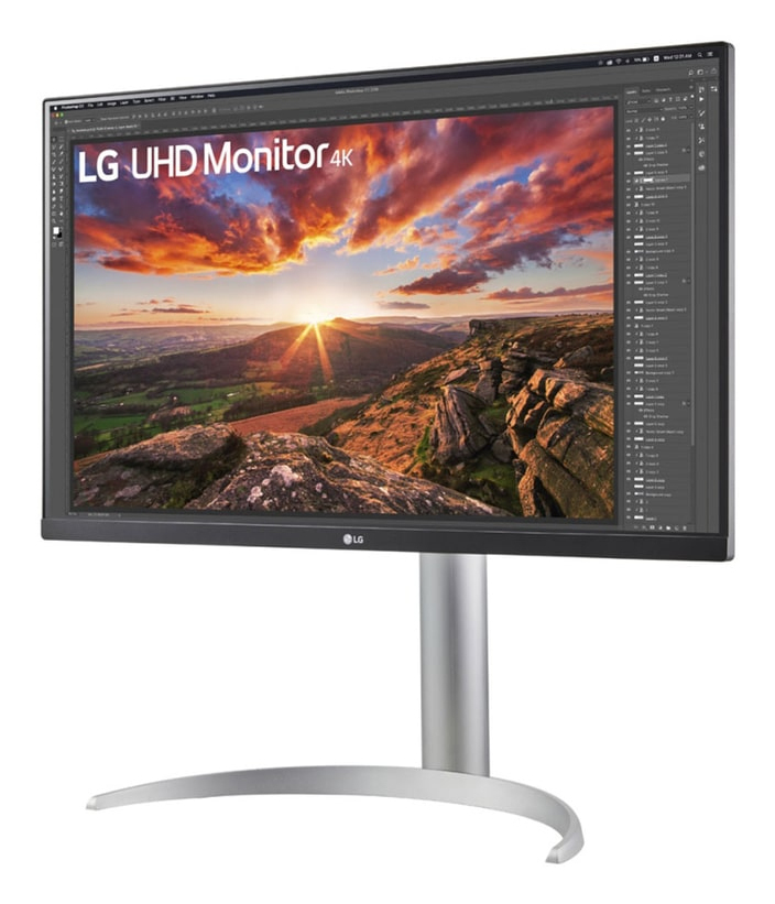 LG - Monitor LG 27" 27UP850K-W 4K UHD 16:9 60Hz FreeSync Branco