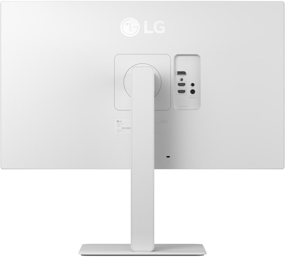 LG - Monitor LG UltraFine 27" 27US550 IPS 4K 60Hz Branco