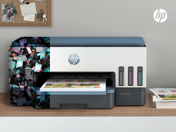HP - Impressora Multifunções a Jato de Tinta HP Smart Tank 7005 All-in-One WiFi