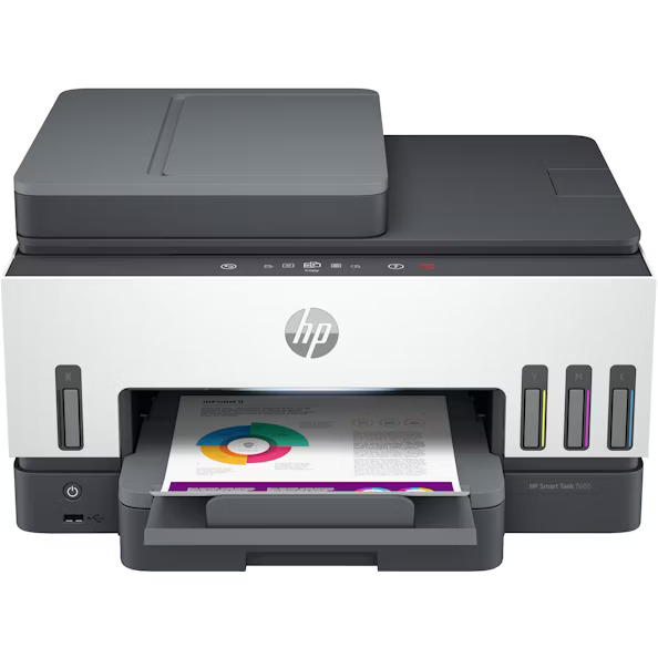 Picture of Picture of Impressora Multifunções a Jato de Tinta HP Smart Tank 7605 All-in-One WiFi