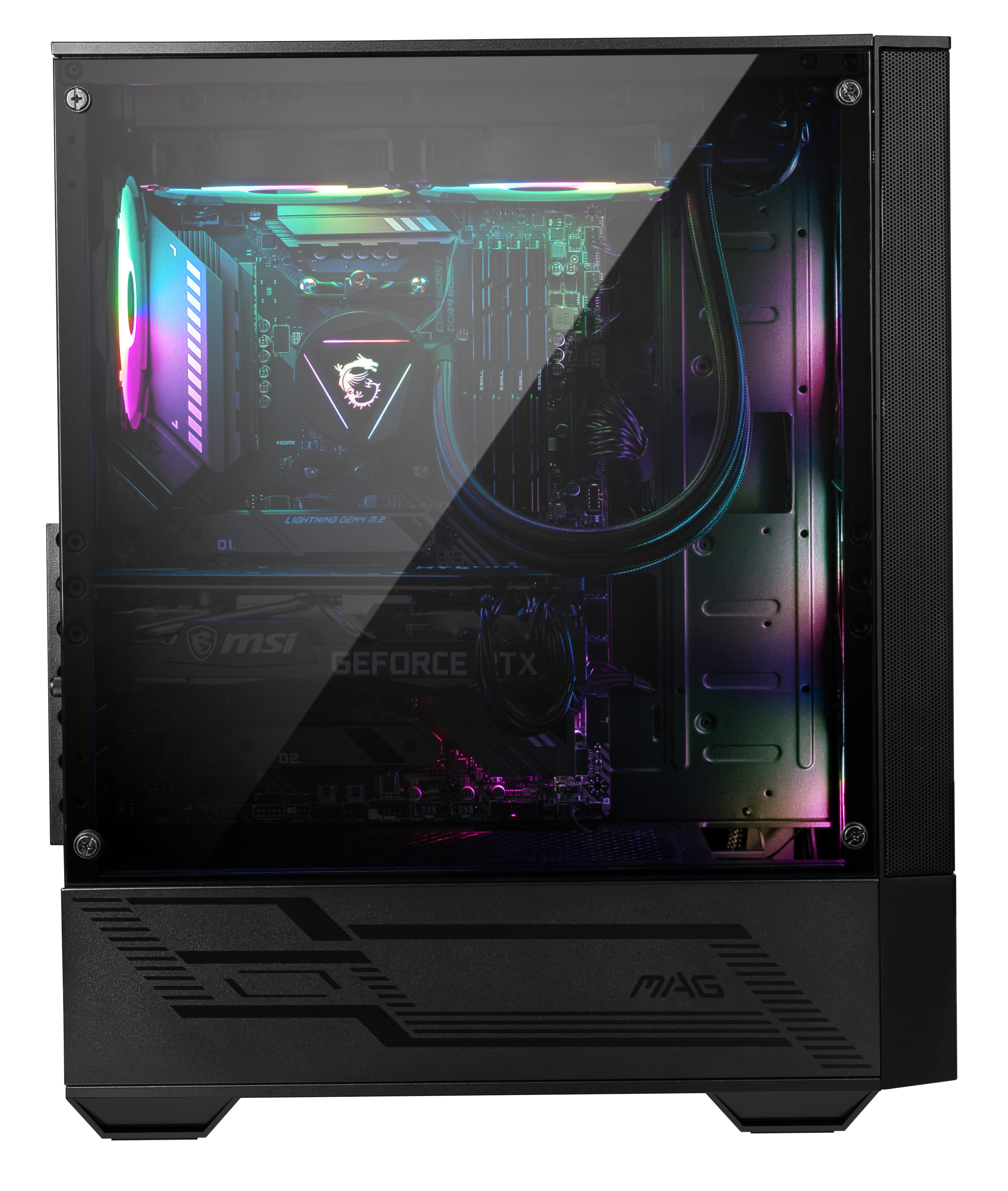 MSI - Caixa ATX MSI MAG Forge 112R Vidro Temperado Preta