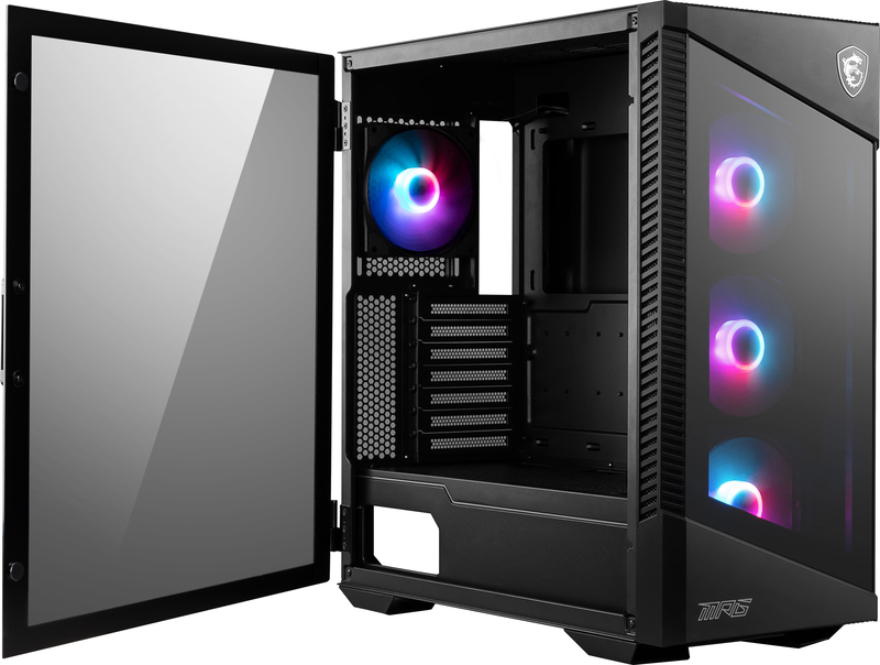 MSI - Caixa E-ATX MSI MPG VELOX 100R ARGB Vidro Temperado Preta