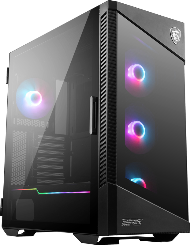 MSI - Caixa E-ATX MSI MPG VELOX 100R ARGB Vidro Temperado Preta