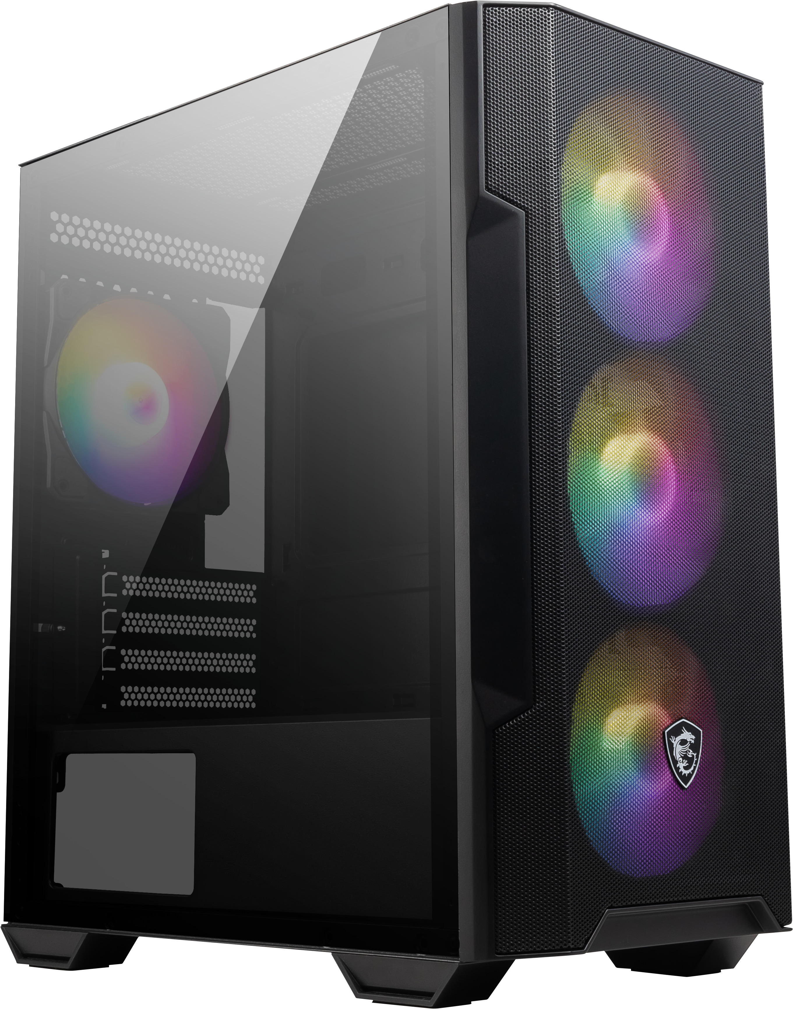 MSI - Caixa Micro-ATX MSI MAG Forge M100R RGB Preta