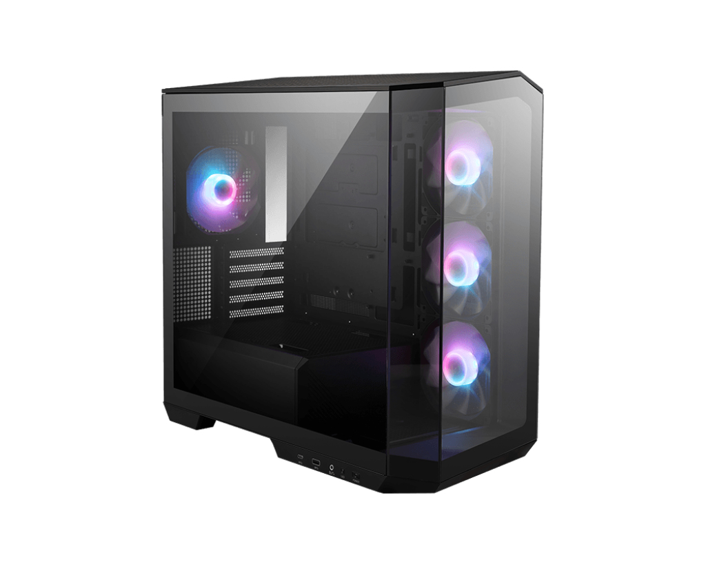 Picture of Picture of Caixa Micro-ATX MSI MAG PANO M100R PZ Vidro Temperada Preta