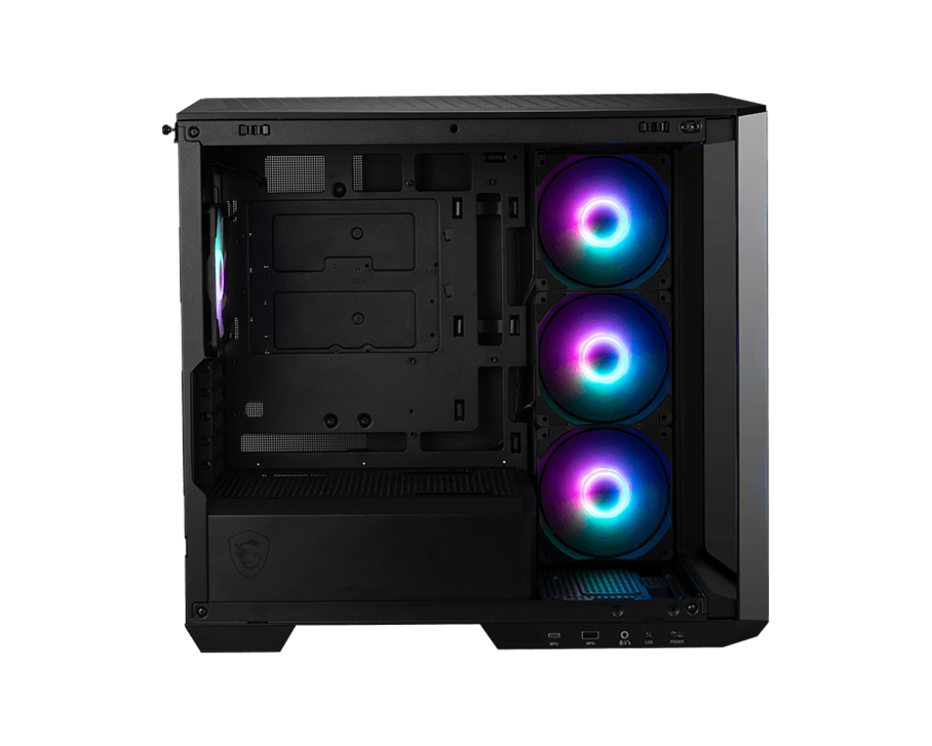 Picture of Picture of Caixa Micro-ATX MSI MAG PANO M100R PZ Vidro Temperada Preta
