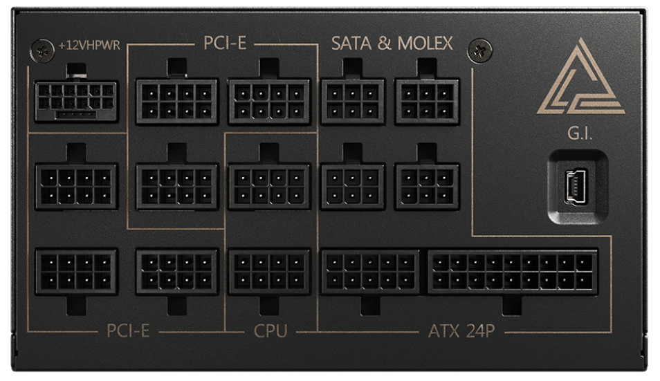 MSI - Fonte Modular MSI MEG A1300P 1300W 80+ Platinum PCIE5