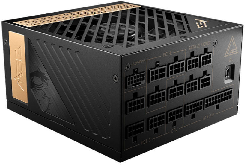 MSI - Fonte Modular MSI MEG A1300P 1300W 80+ Platinum PCIE5