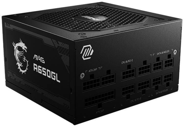 Picture of Picture of Fonte Modular MSI MAG A650GL 650W 80+Gold