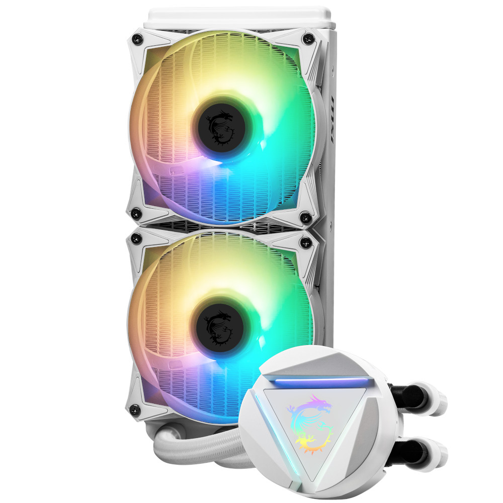 MSI - Water Cooler CPU MSI MAG CORELIQUID 240R V2 ARGB Branco