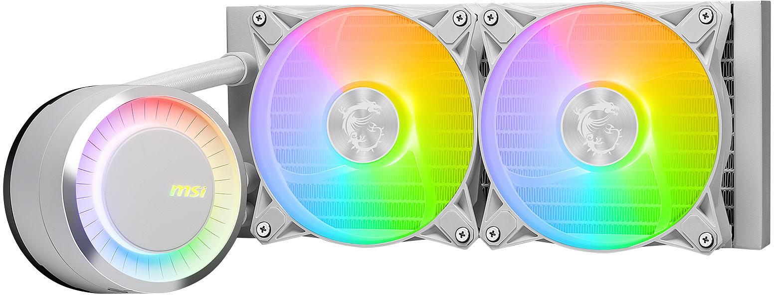 MSI - Water Cooler CPU MSI MAG CORELIQUID E240 ARGB Branco